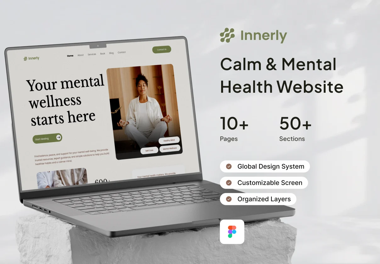 Innerly – Calm & Mental Health Website