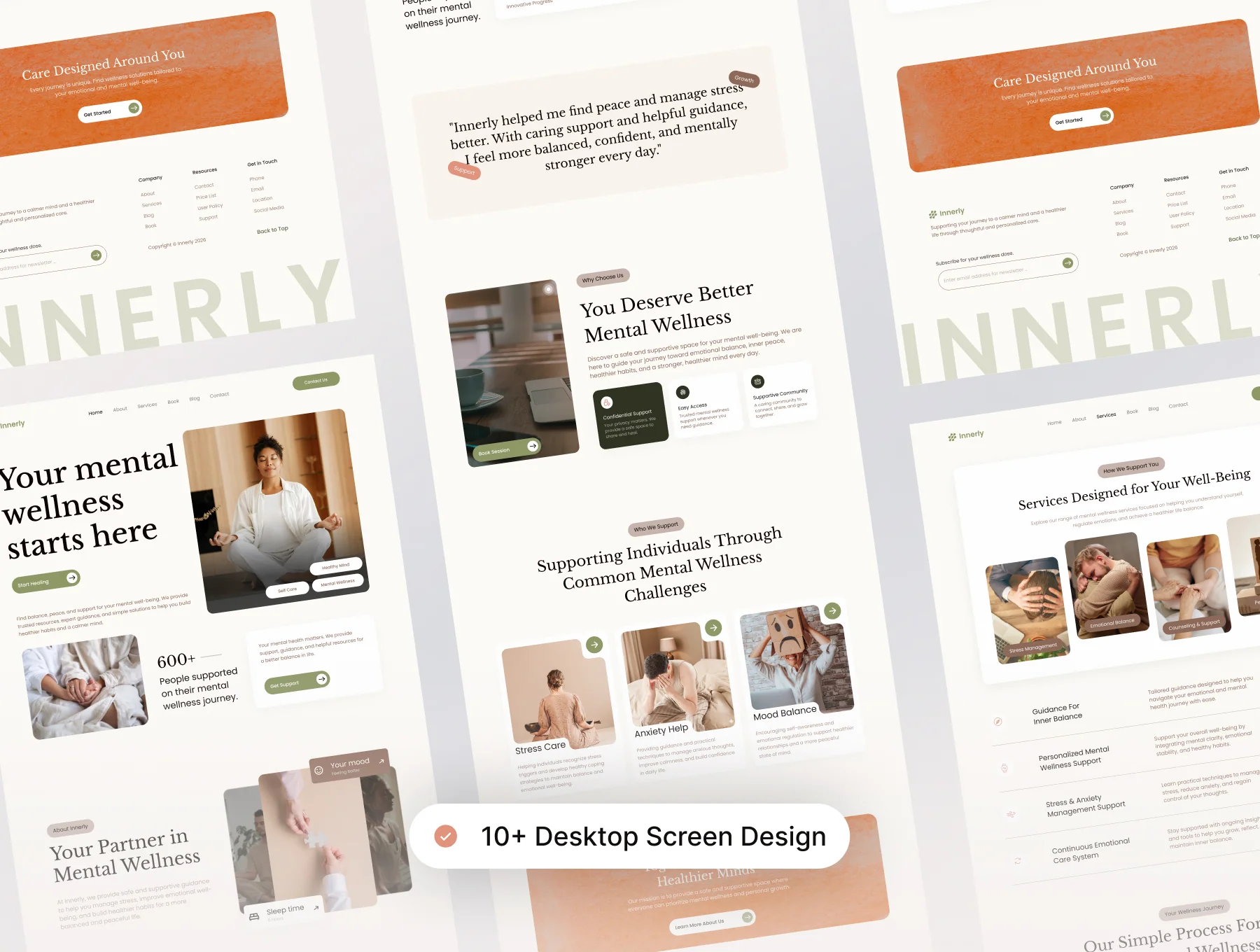 Innerly – Calm & Mental Health Website 6