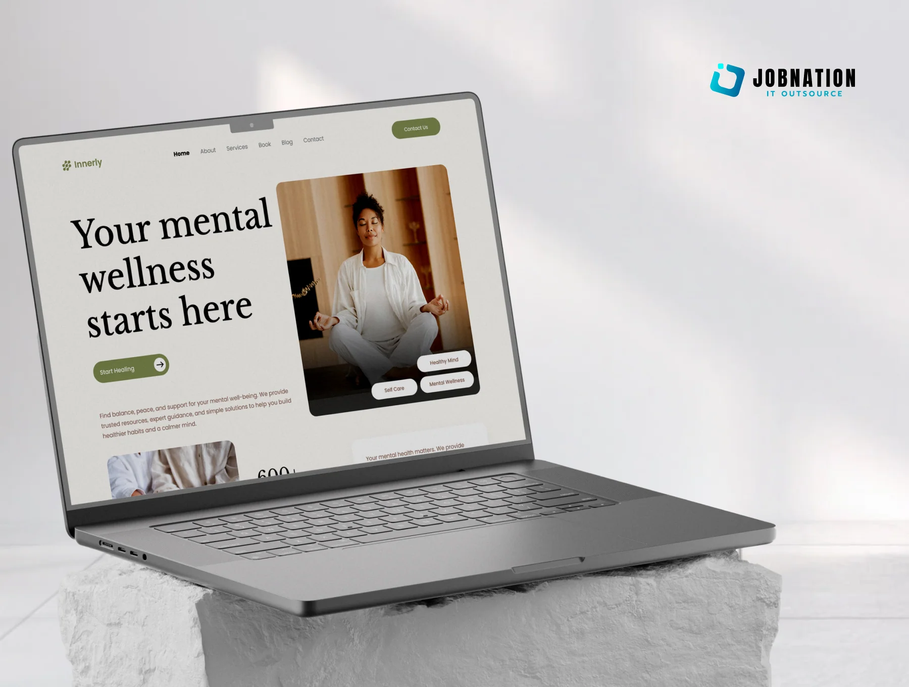 Innerly – Calm & Mental Health Website 7