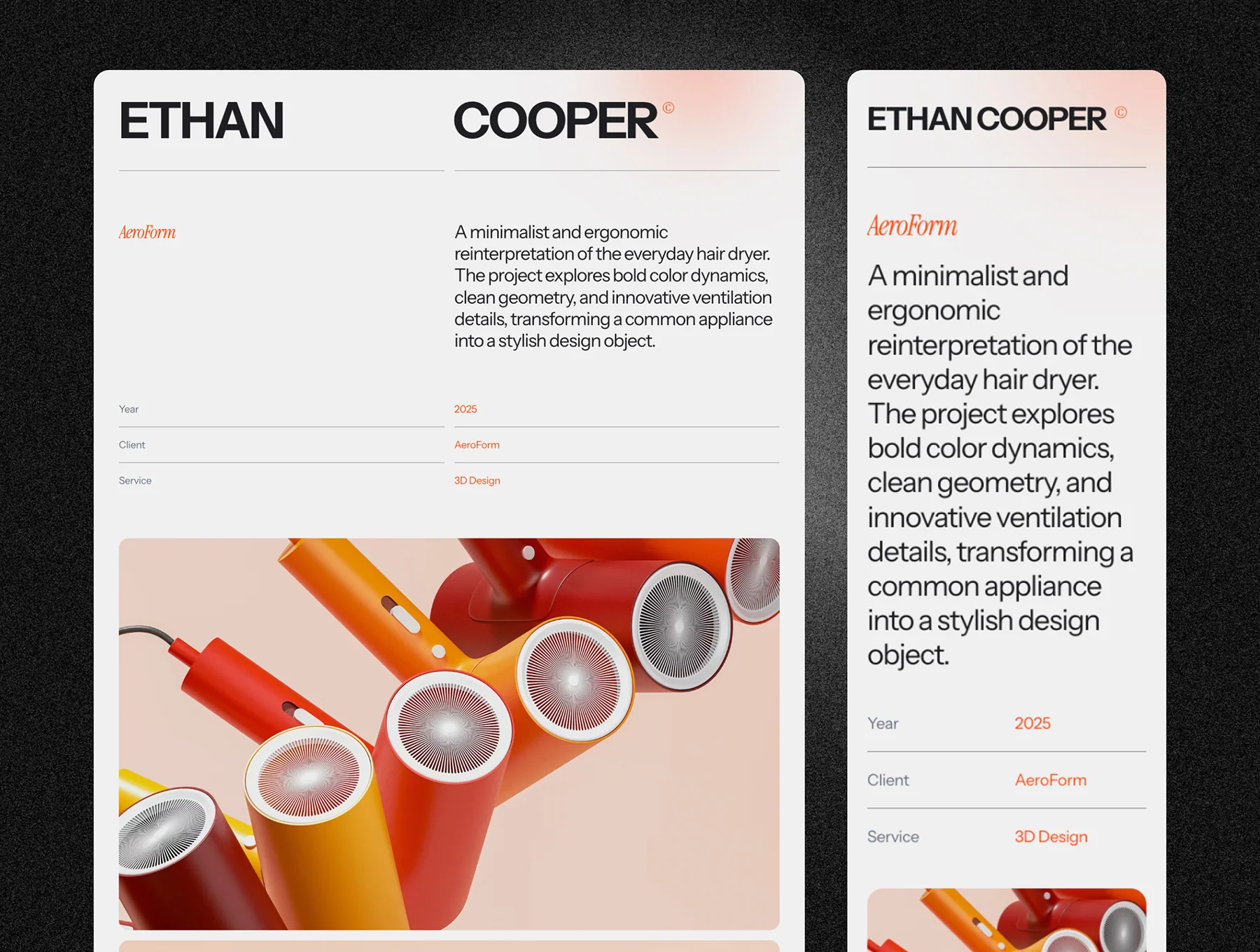 Innoform – Minimalist Framer Template 3