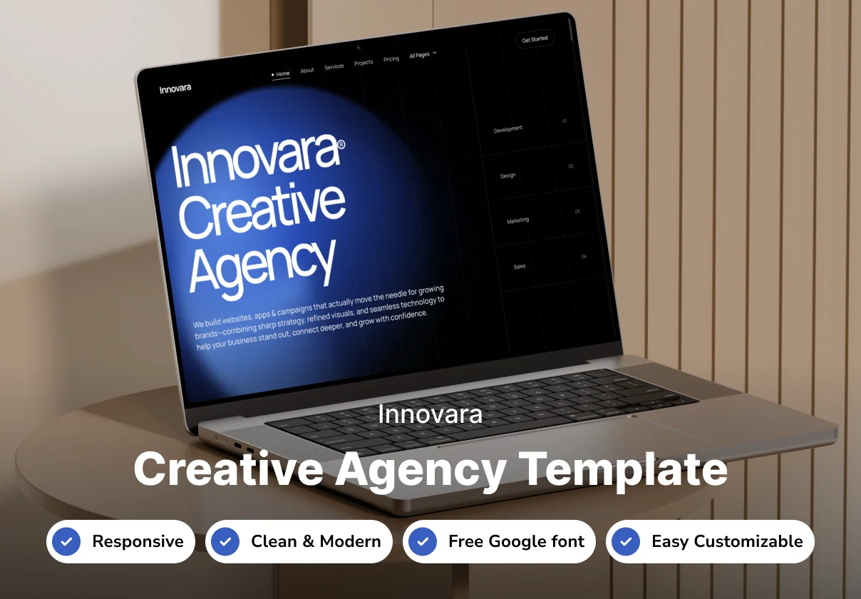 Innovara - Creative Agency Template
