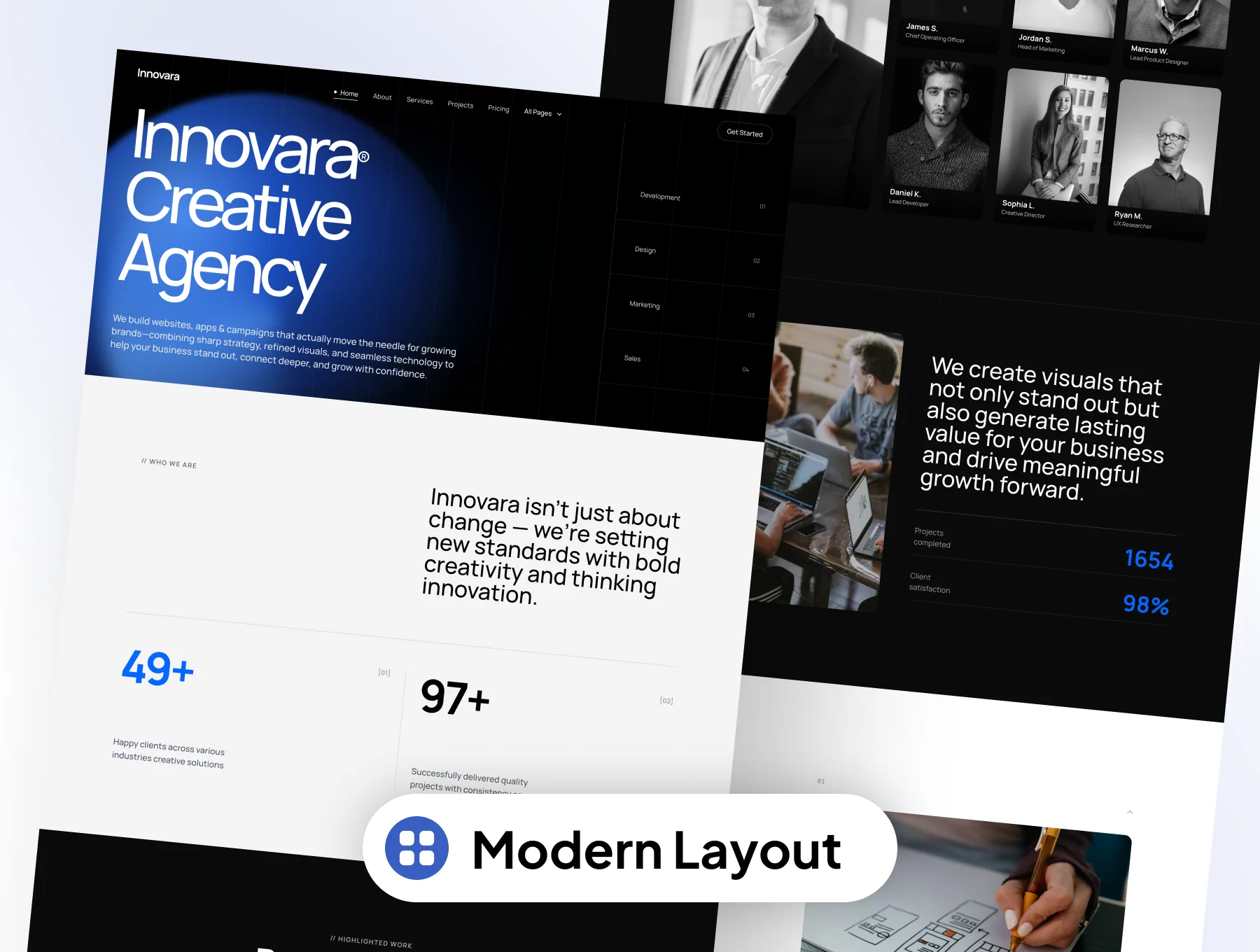Innovara - Creative Agency Template 3
