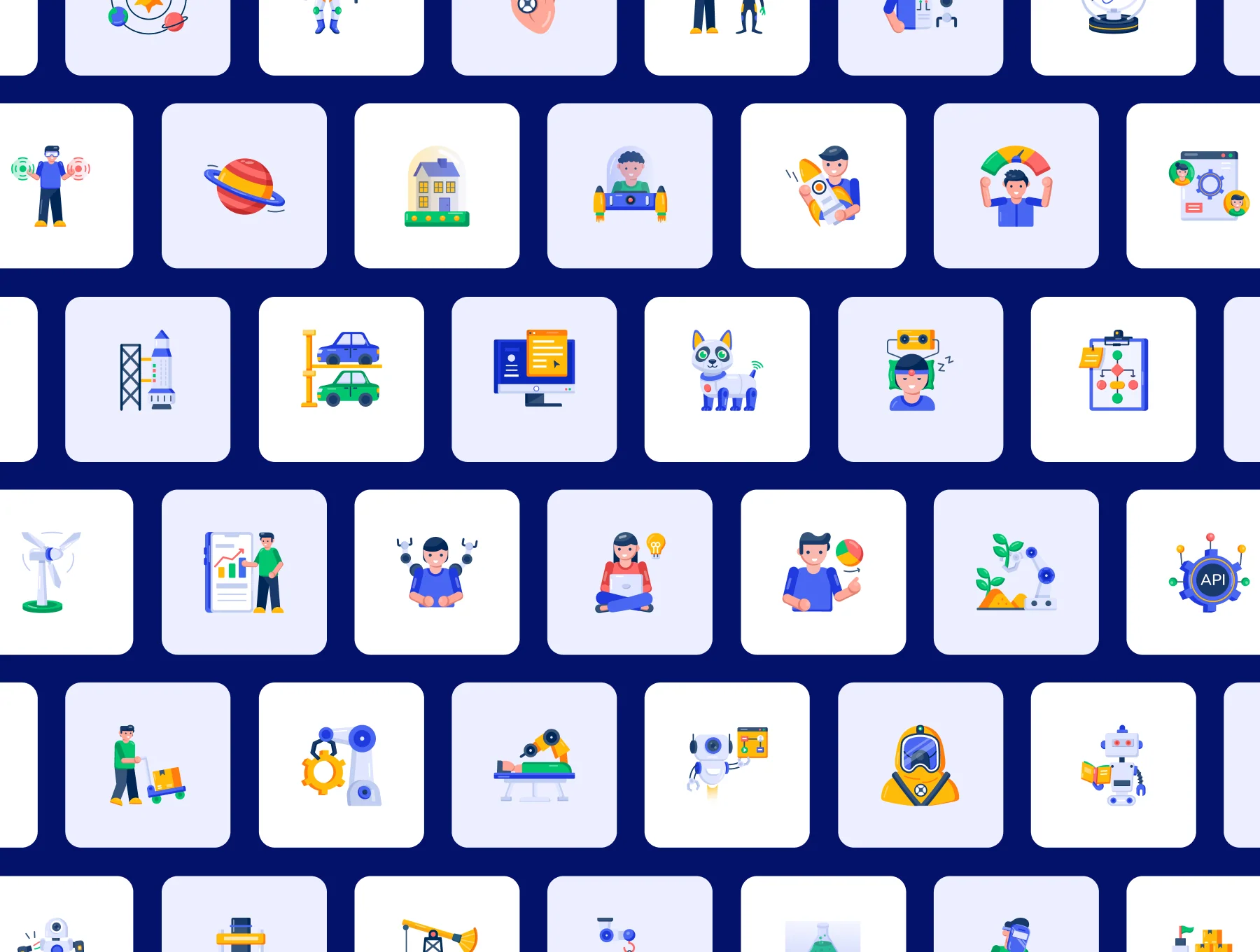 Innovation Icons Bundle 6