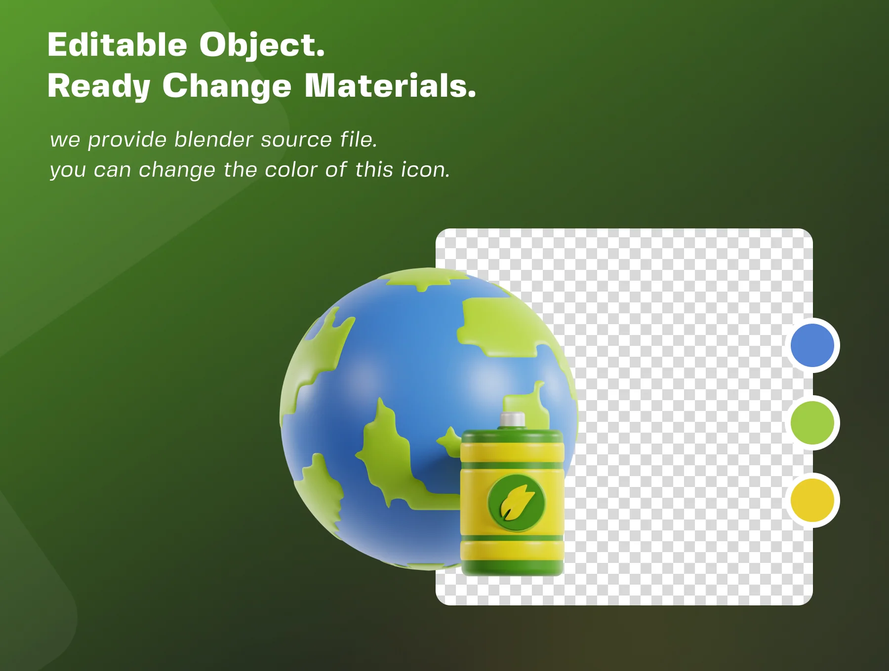 Innovative Energy 3D Icon Pack 4