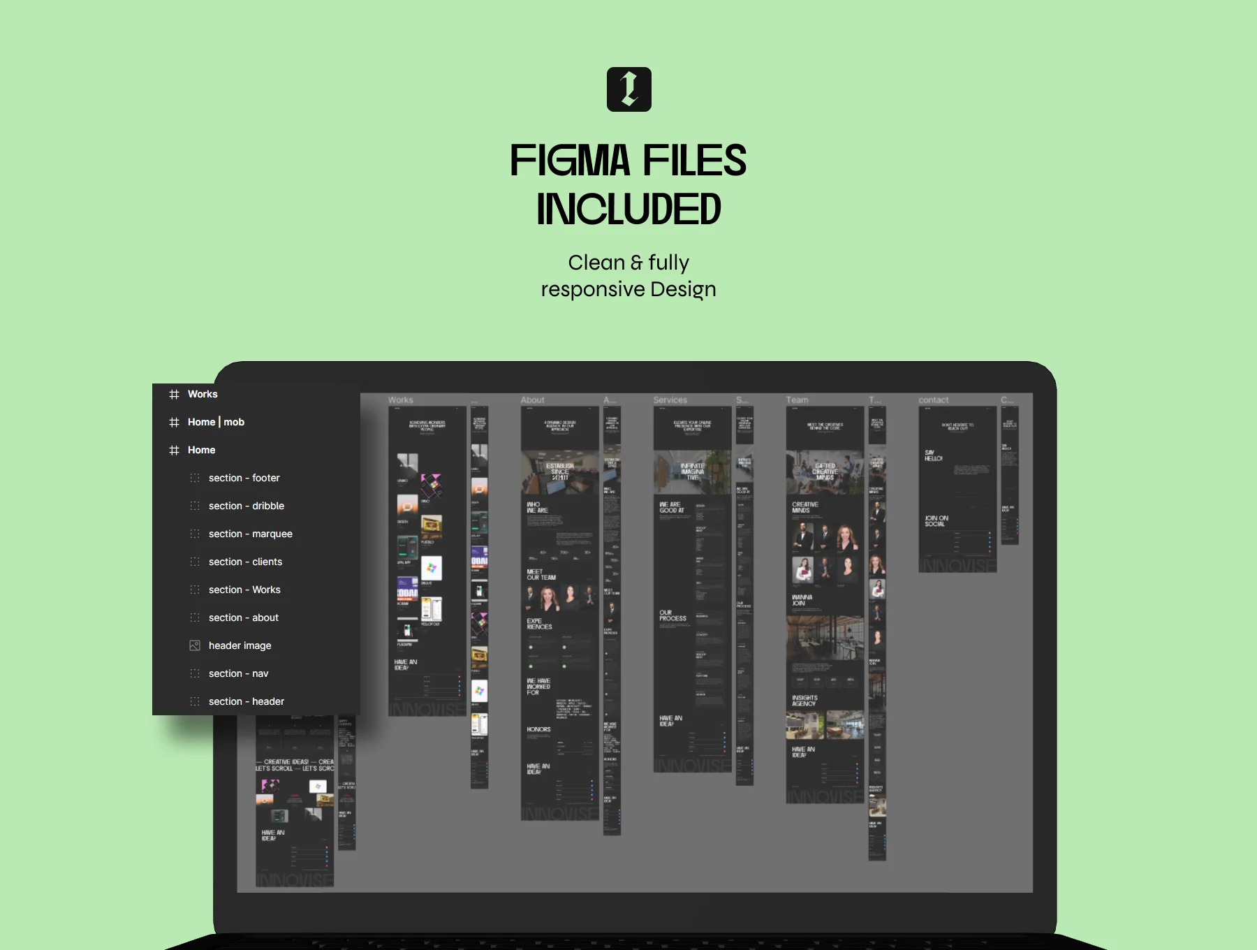 Innovise | Digital Agency template 4