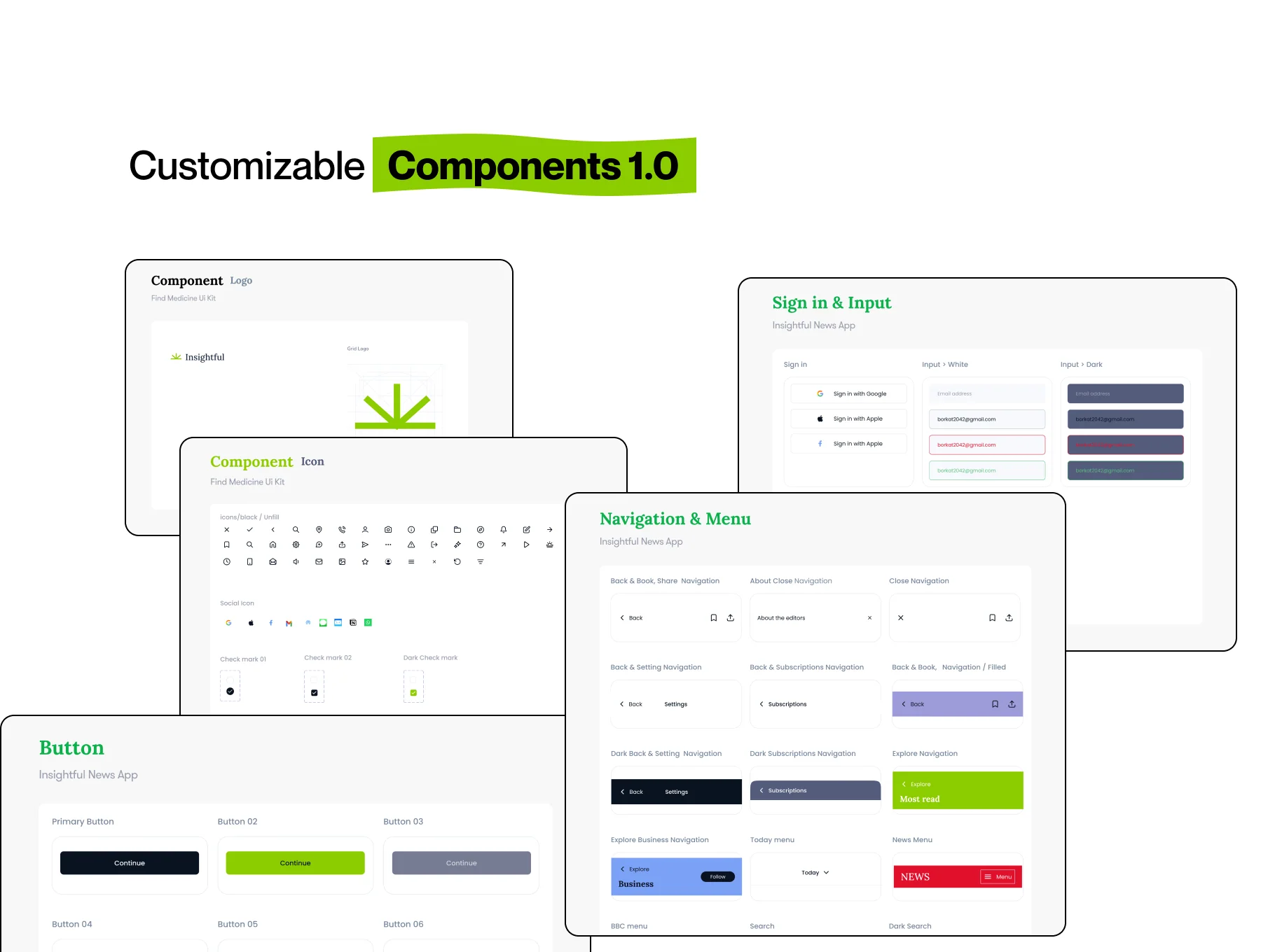 Insightful News Mobile App Design 4