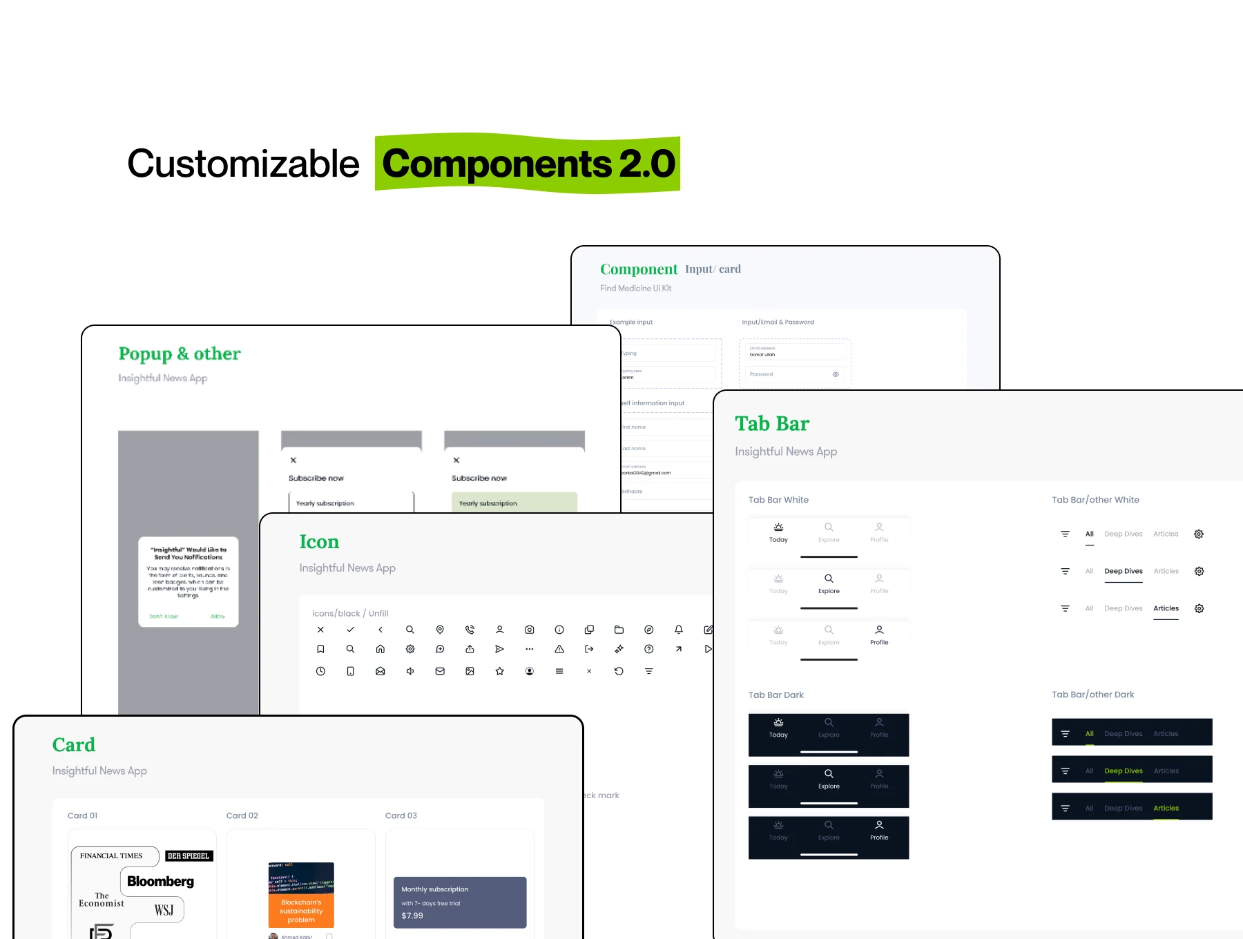 Insightful News Mobile App Design 5