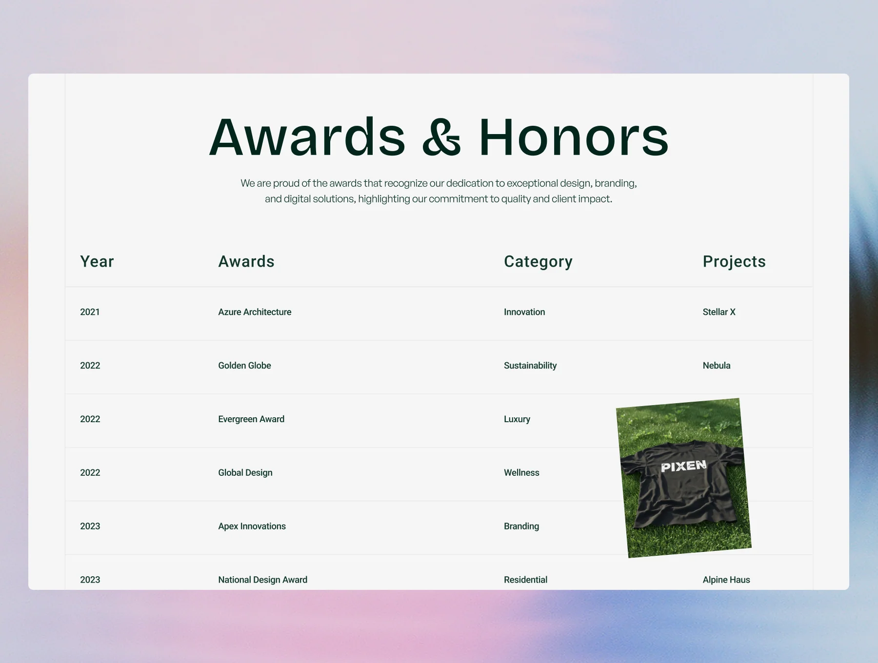 Inspira - Portfolio Template for Creatives 5