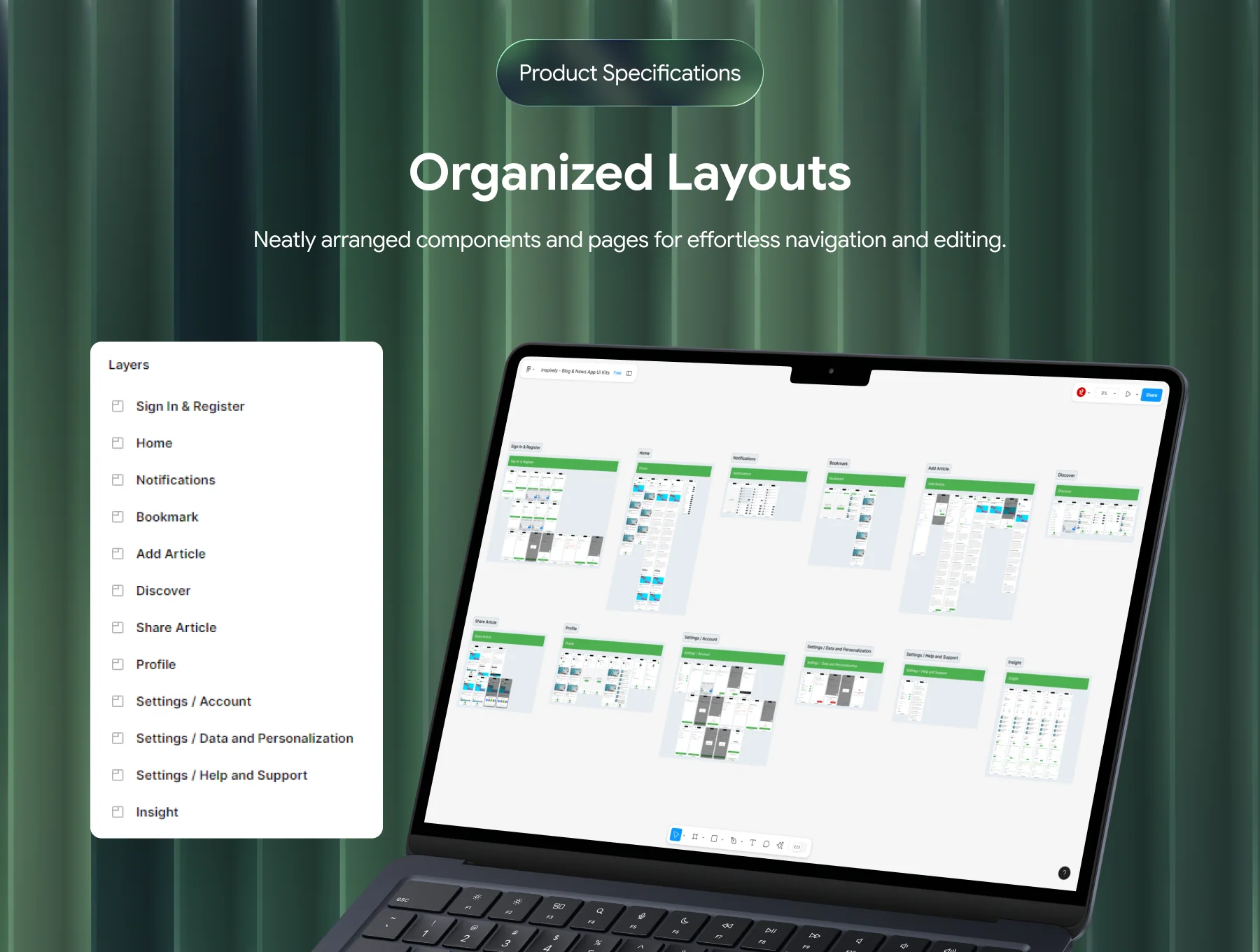 Inspirely - Blog & News App UI Kit 5