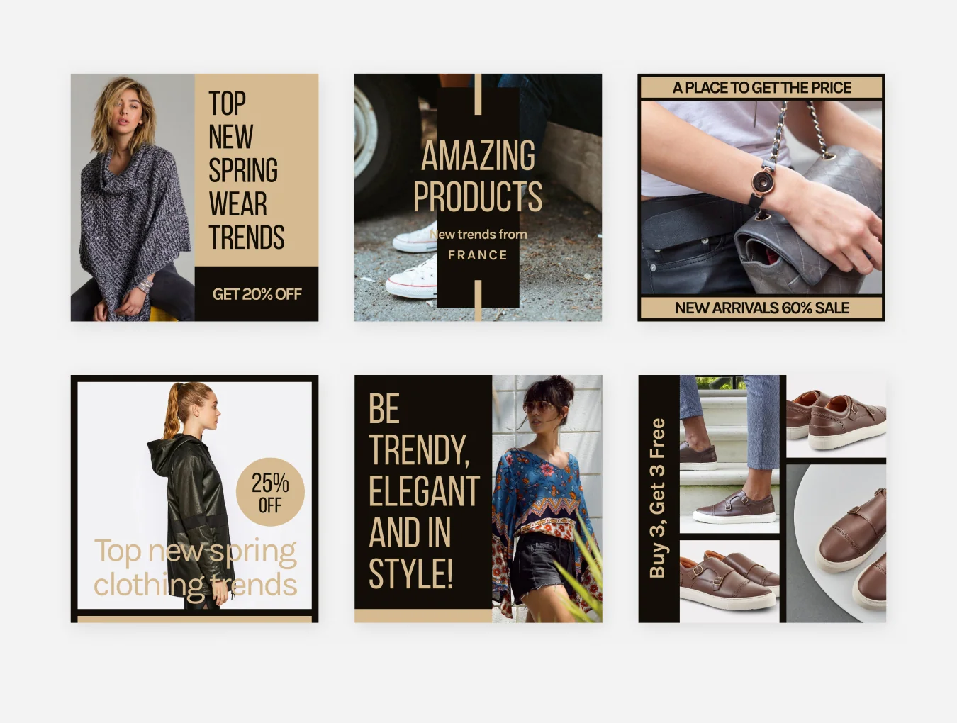 Instagram Posts Pack 6