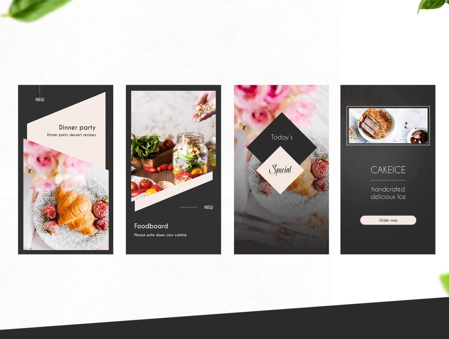 Instagram Stories Template Dark 3