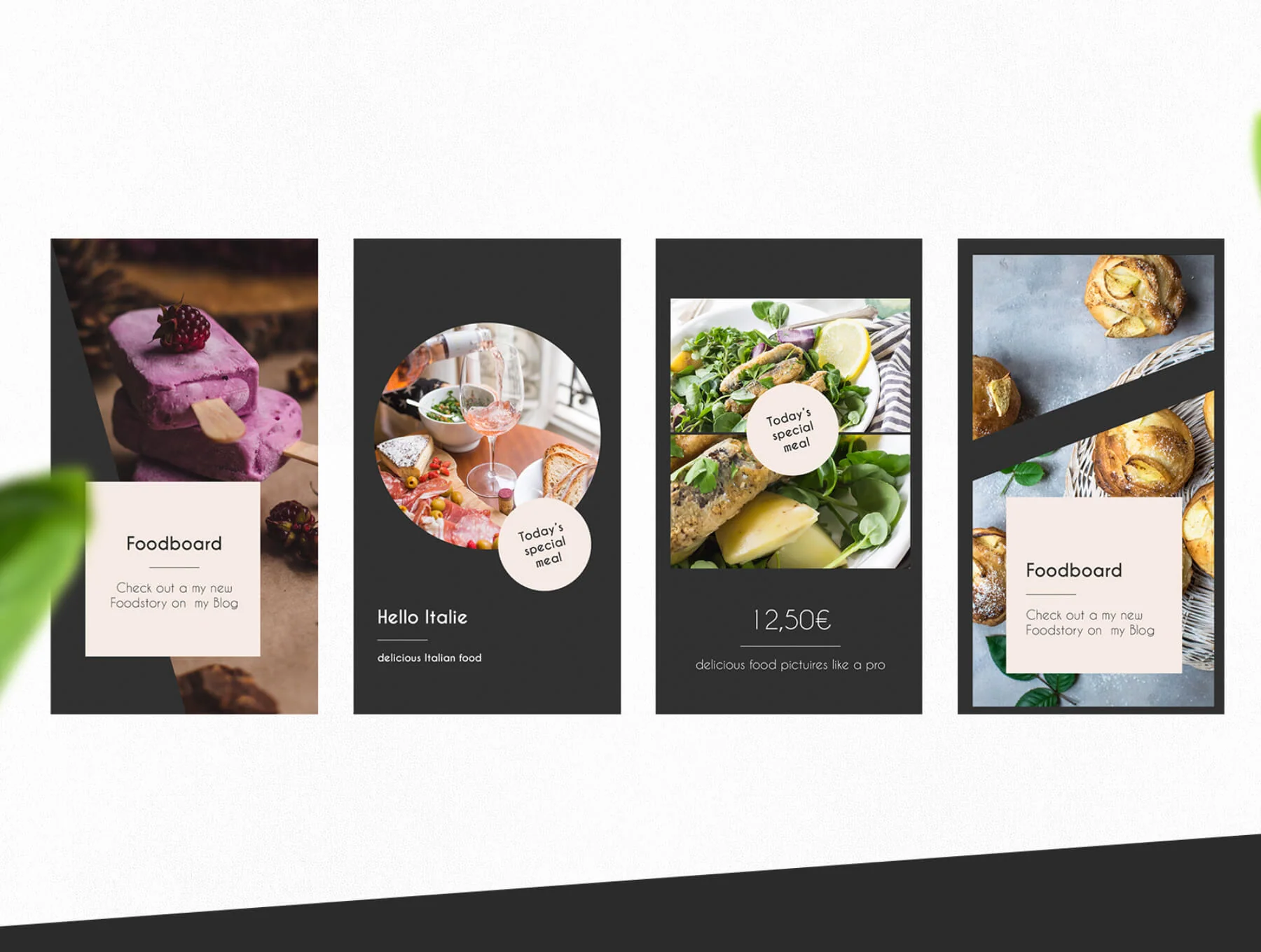 Instagram Stories Template Dark 5
