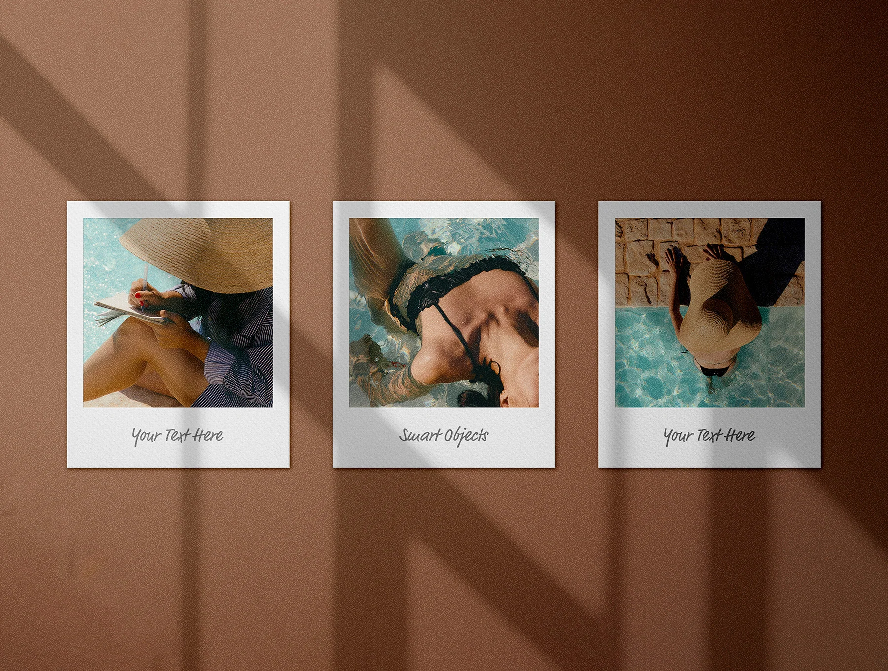 Instant Polaroid Frame Mockups Collection 2