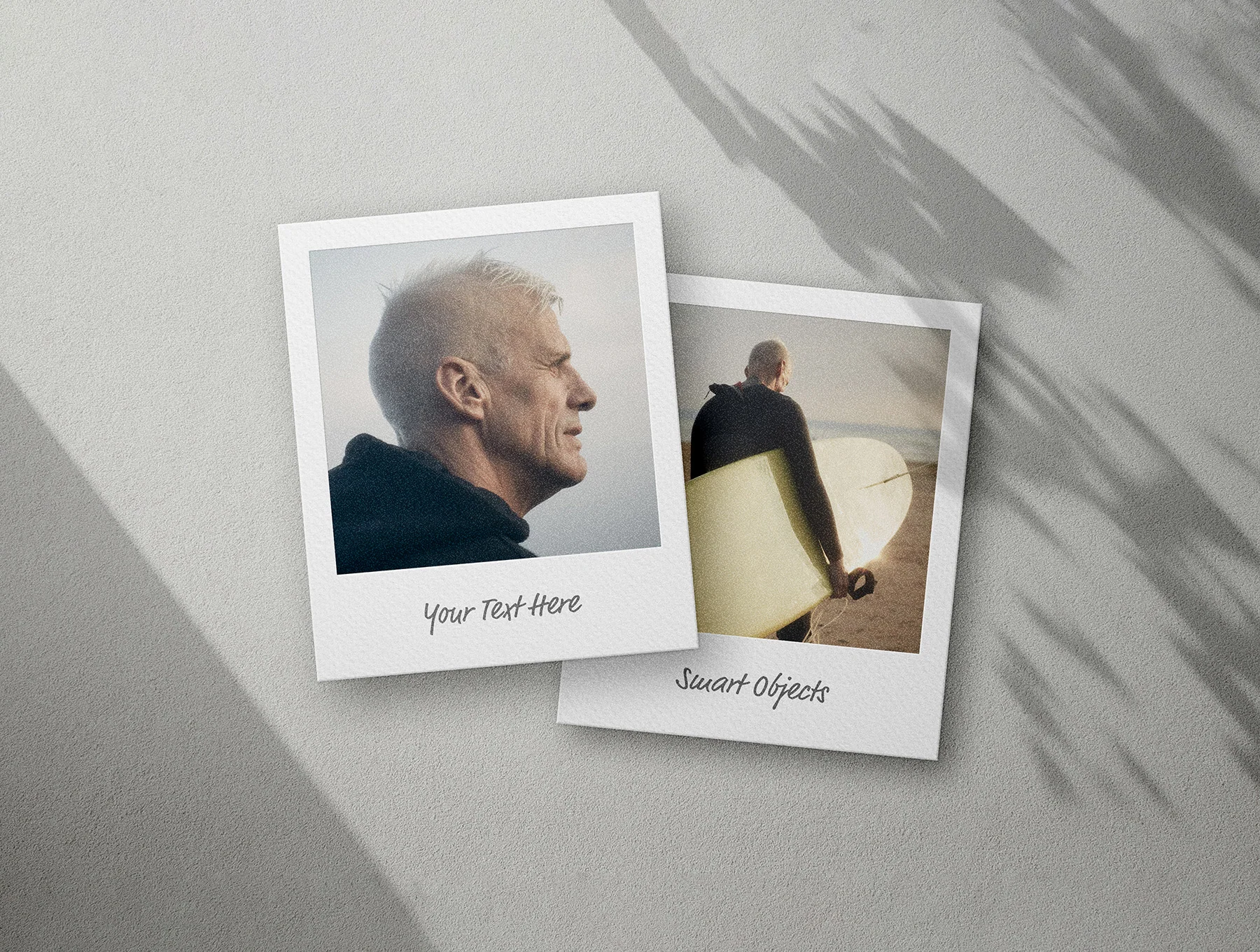 Instant Polaroid Frame Mockups Collection 3