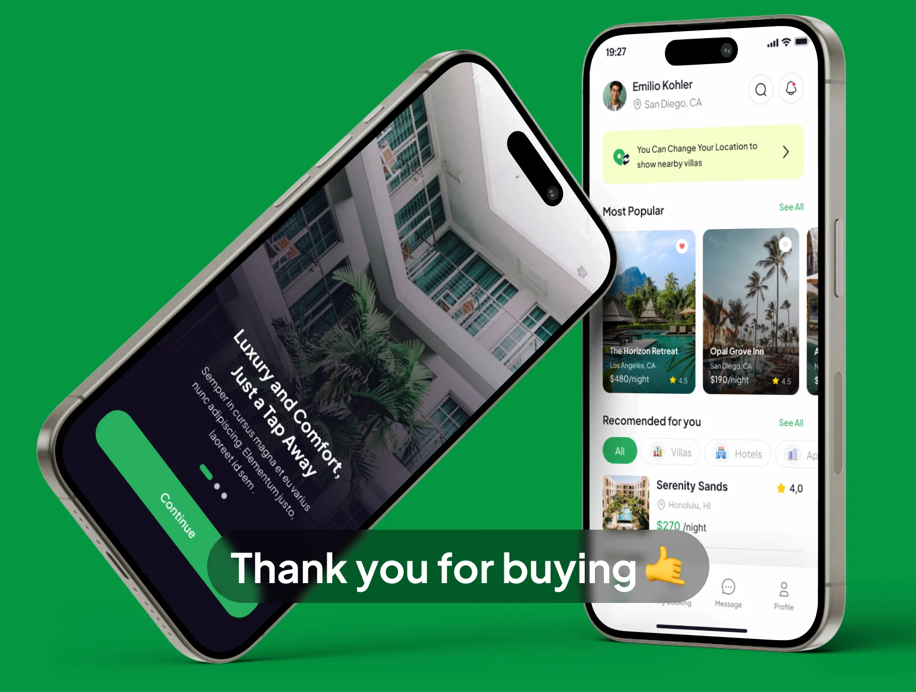 InstaStay - Hotel Booking App UI Kits 6