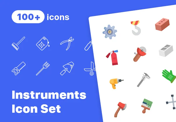 Instruments Icon Set