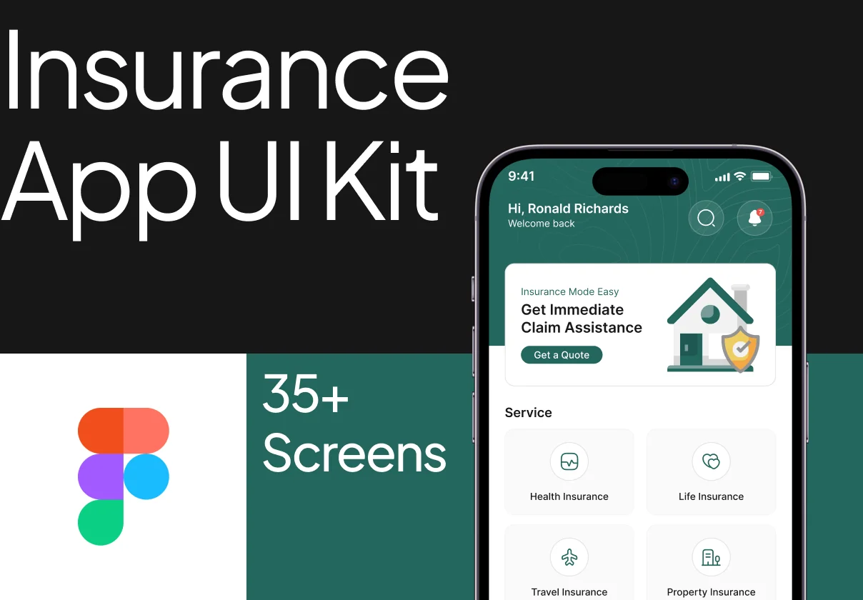 Insurance App UI Kit