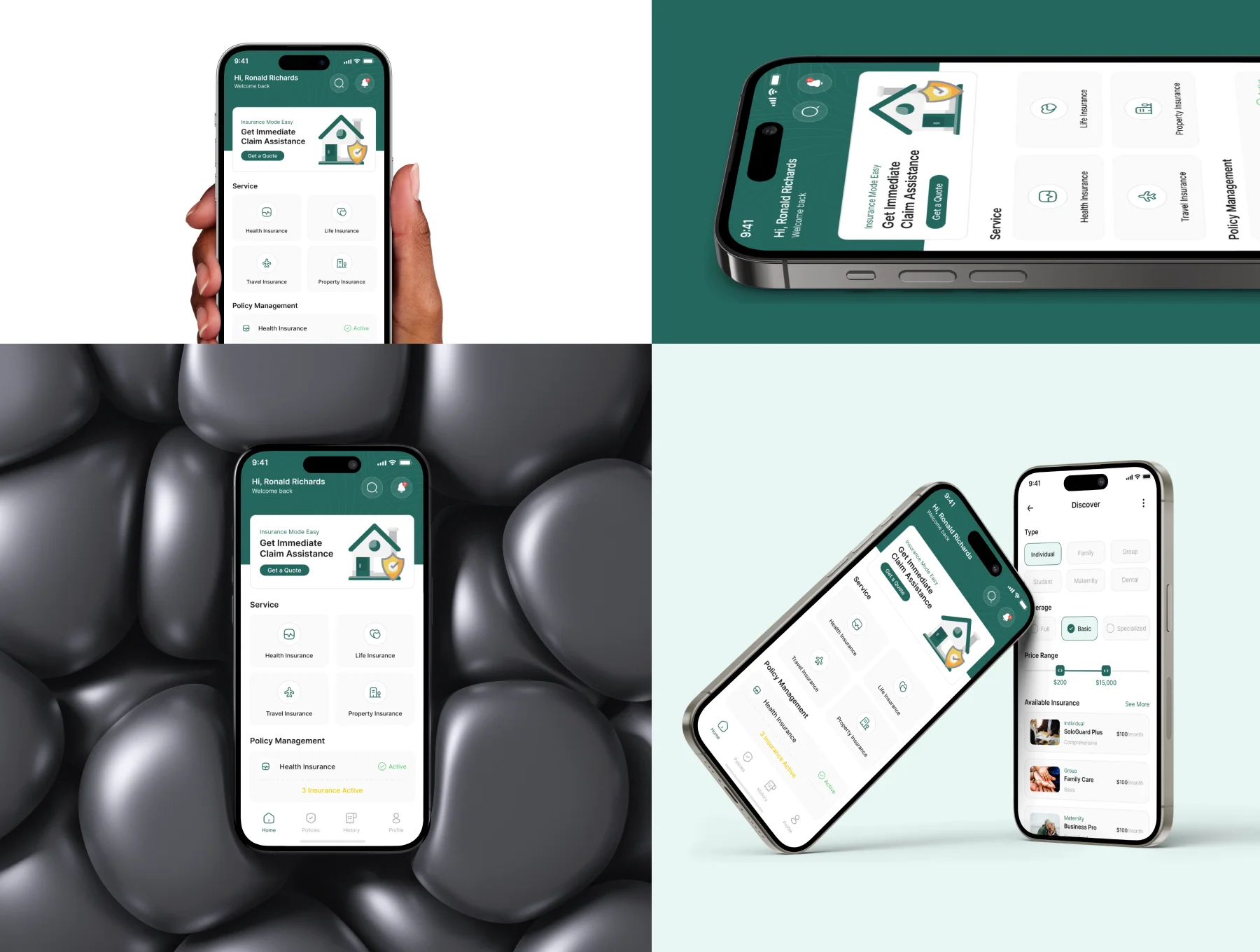 Insurance App UI Kit 5