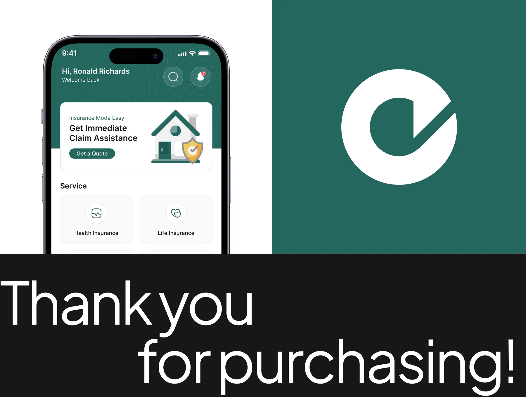 Insurance App UI Kit 8