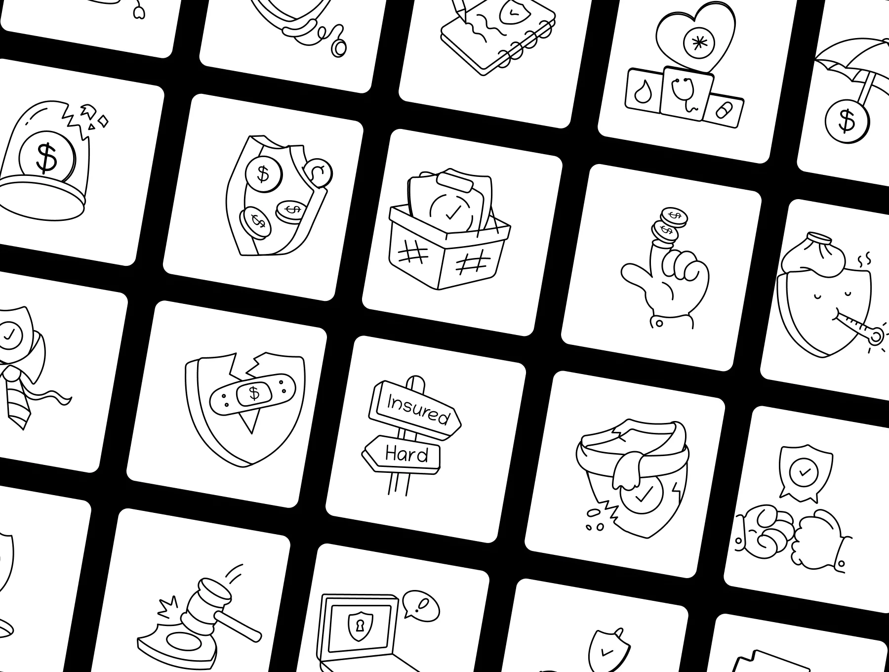 Insurance Doodles Icon 6