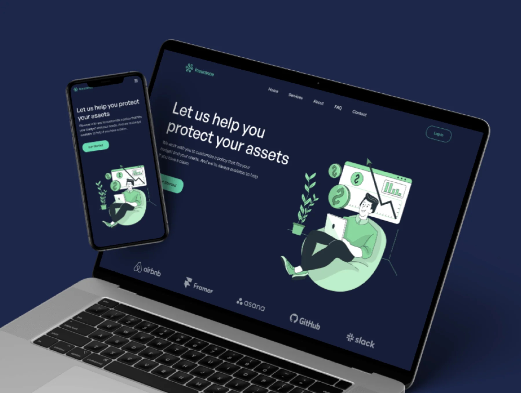 Insurance Web UI Kits 7