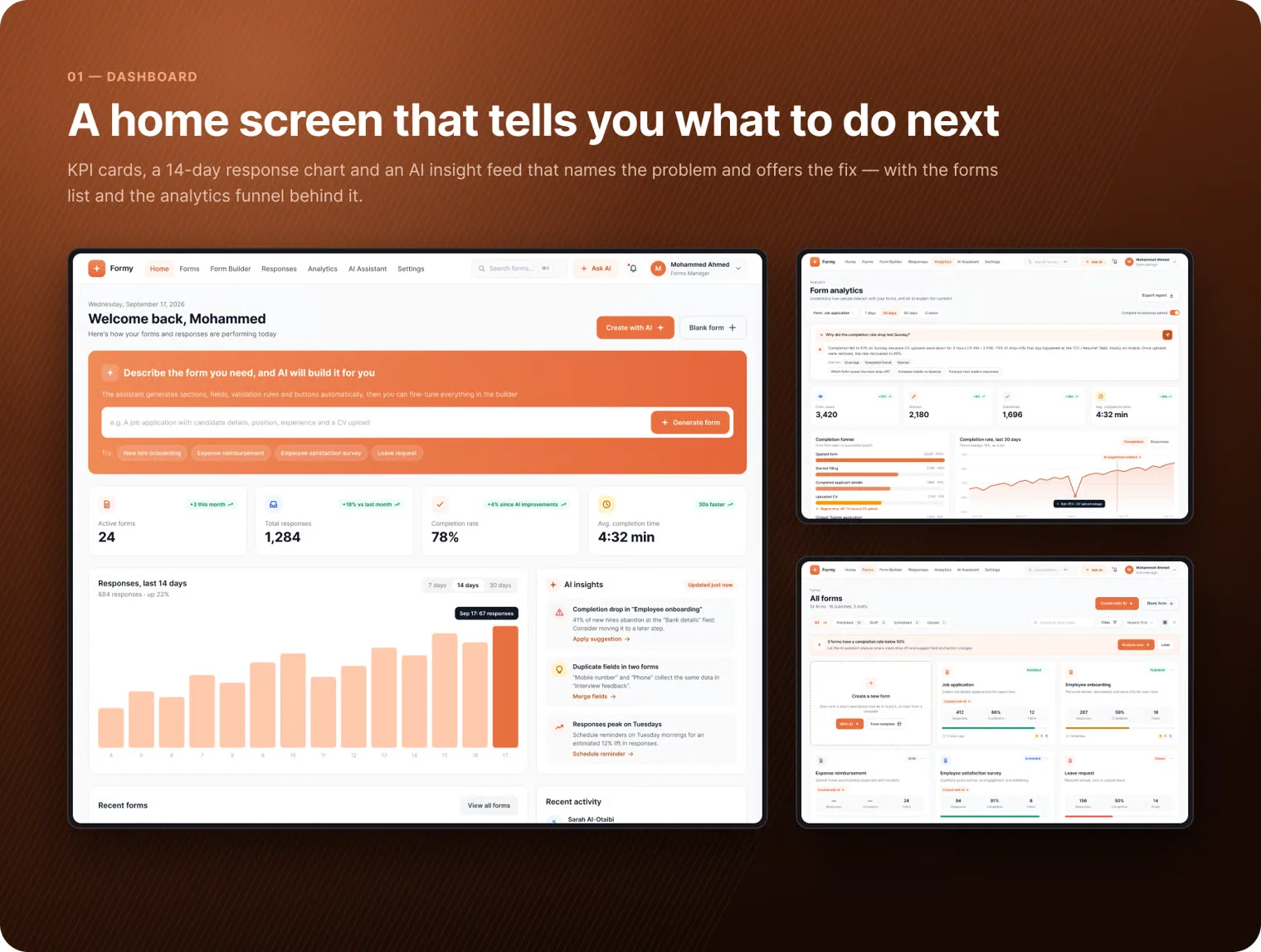 Formy — AI SaaS Form Builder UI Kit 2