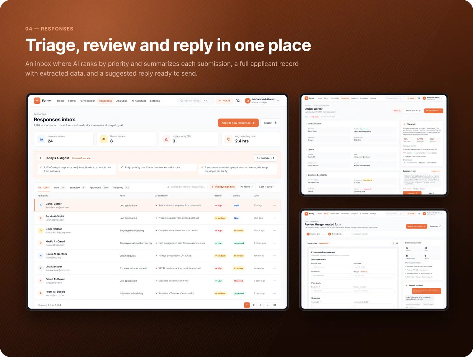 Formy — AI SaaS Form Builder UI Kit 5