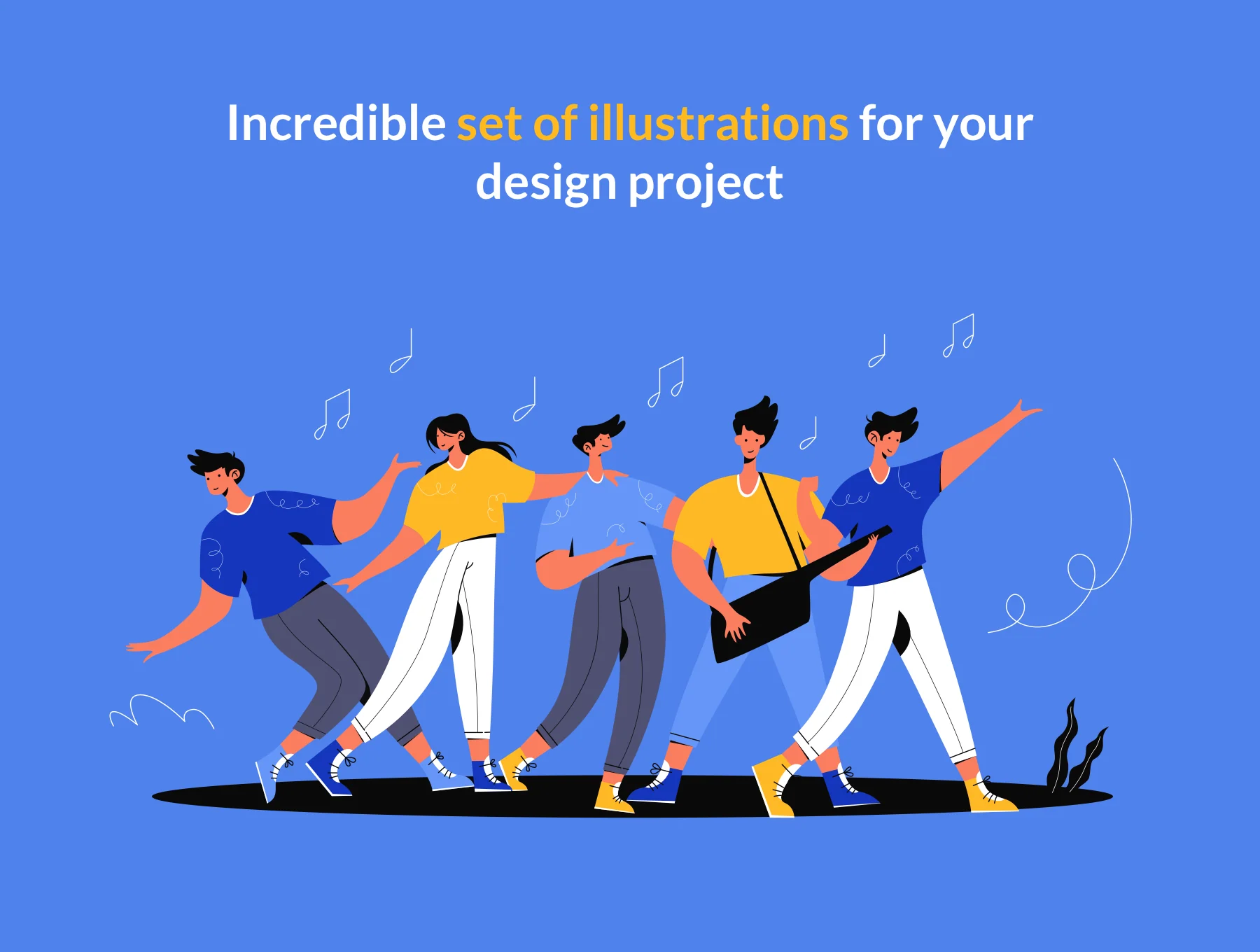 Inteam - Team Management Illustration Set 2