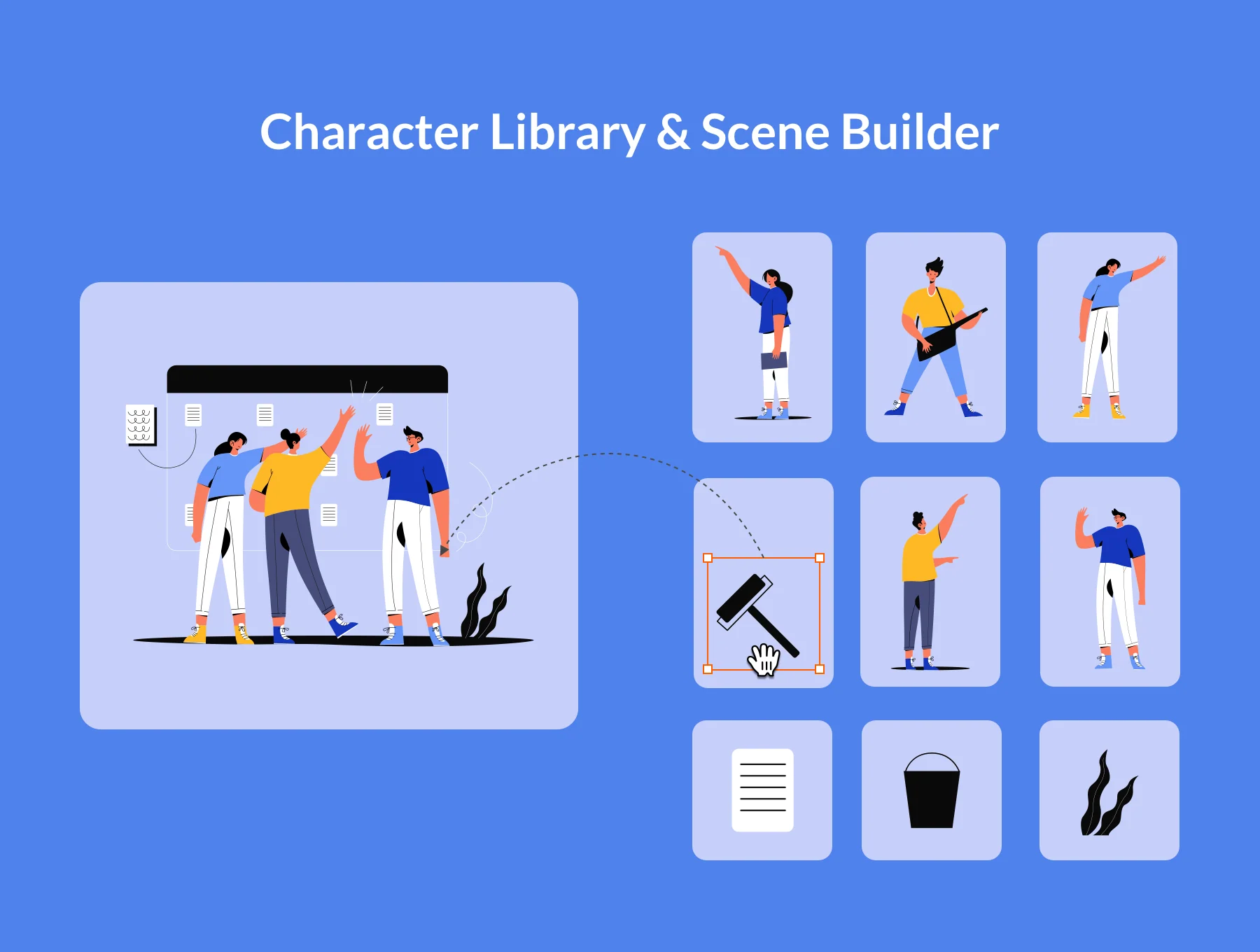 Inteam - Team Management Illustration Set 6