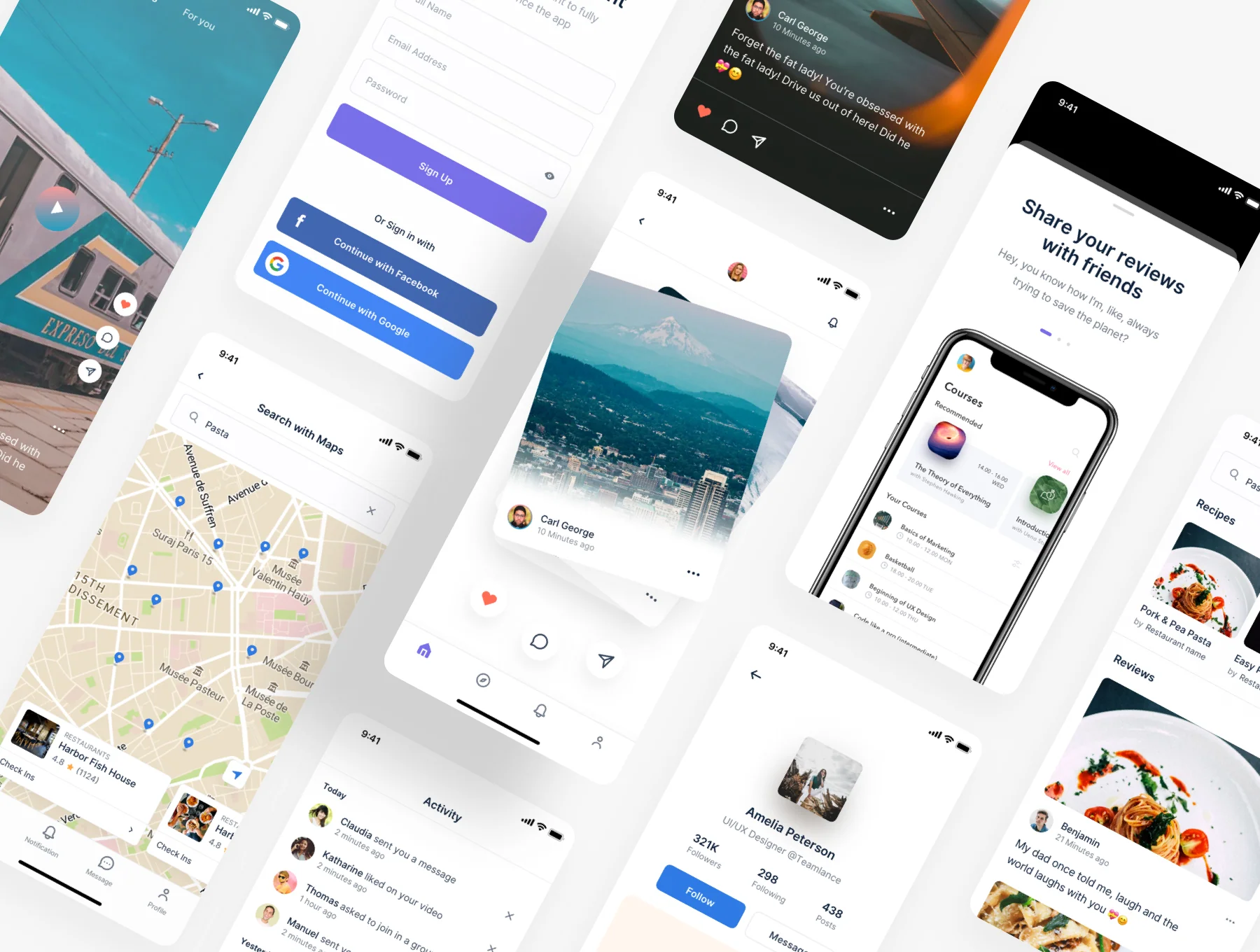 Inter | Mobile App UI Kit 2
