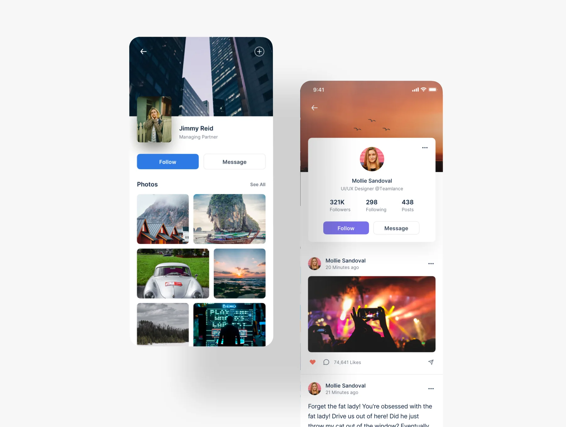 Inter | Mobile App UI Kit 3