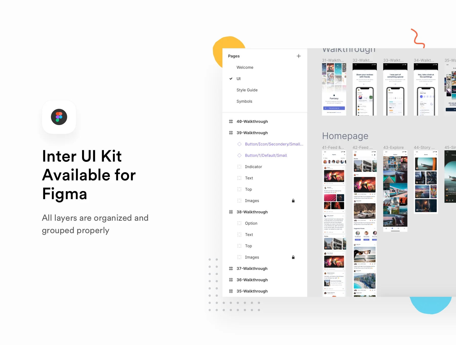 Inter | Mobile App UI Kit 6