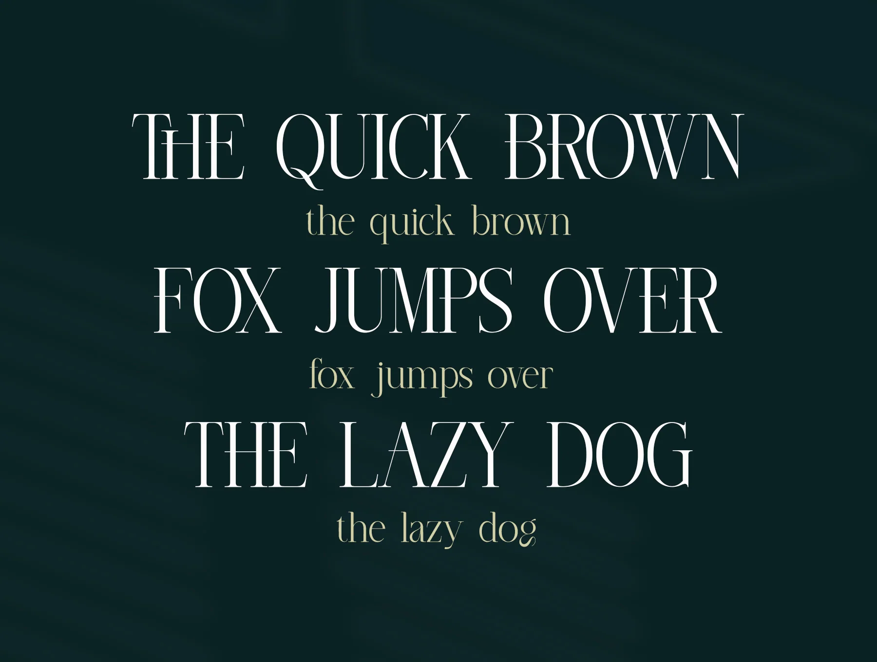 Interea A Luxury Display Serif 4