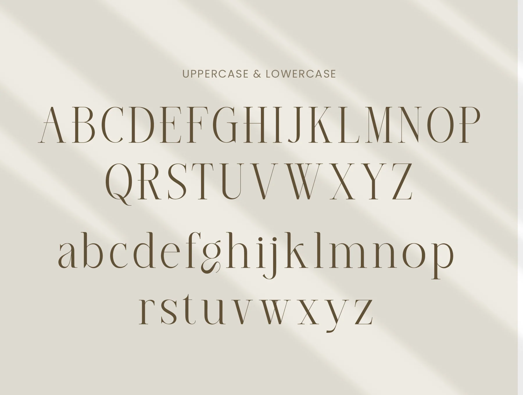 Interea A Luxury Display Serif 6