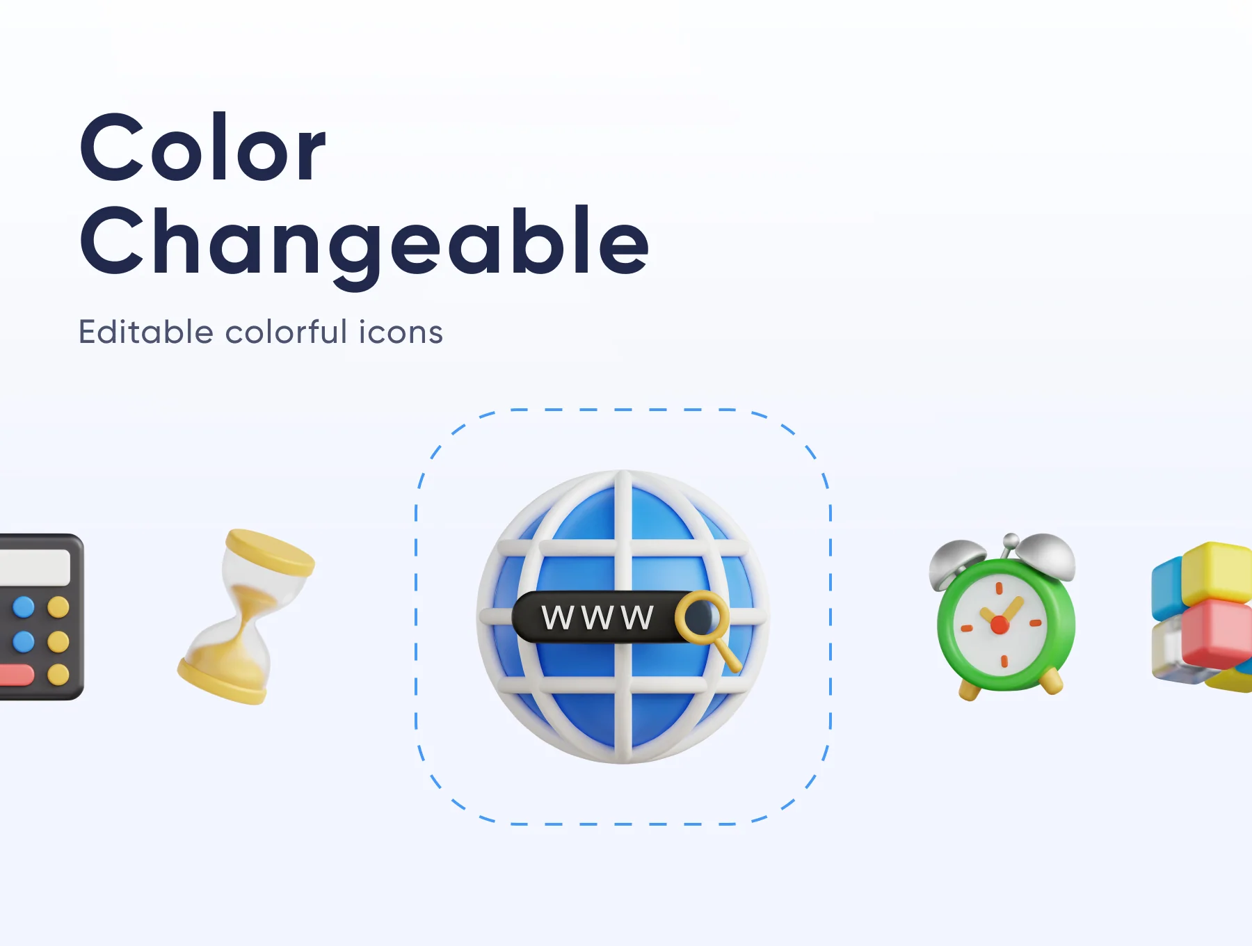 Interface 3D Icon Assets 4