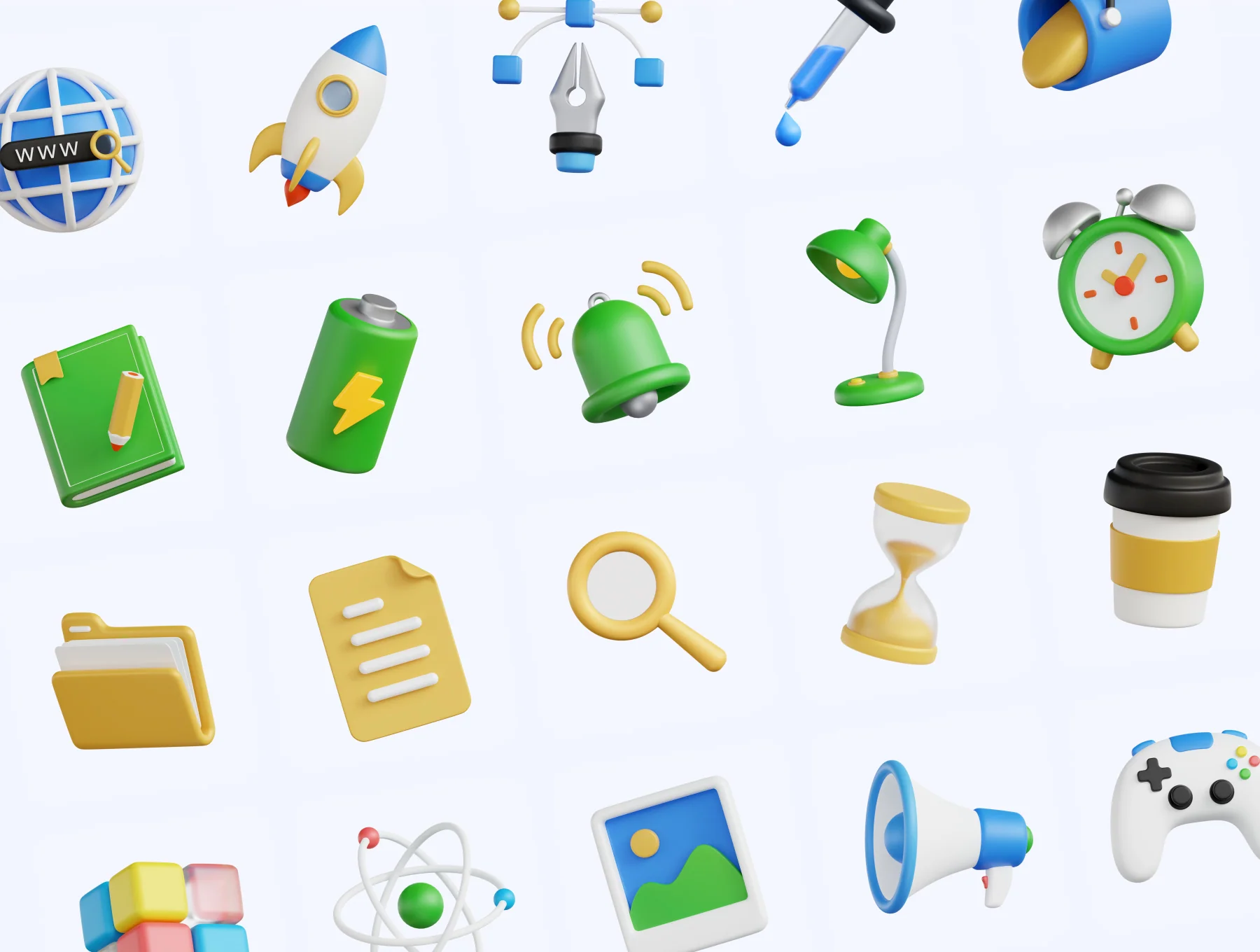 Interface 3D Icon Assets 7