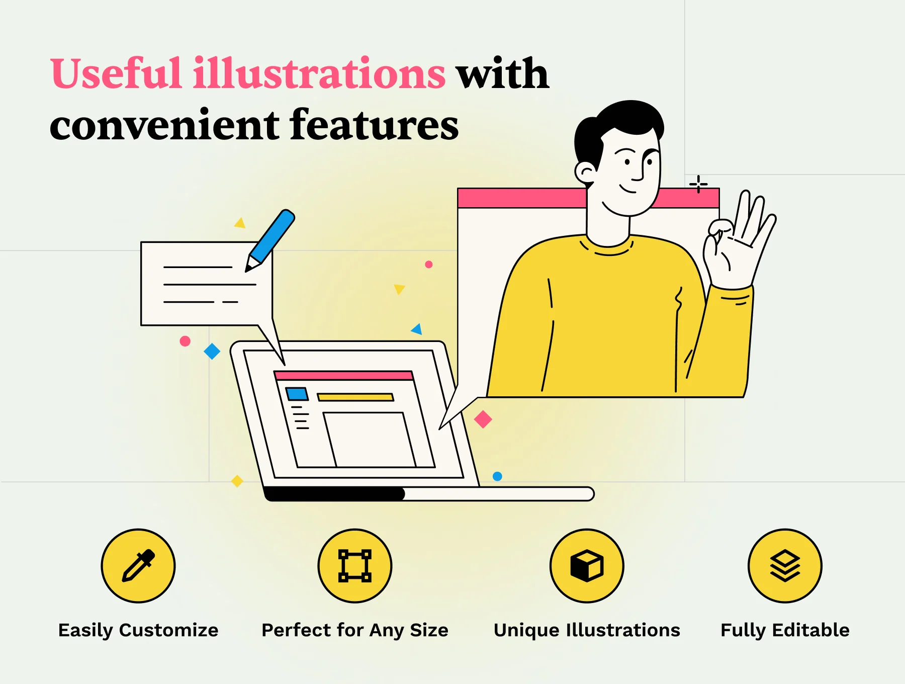 Interfacy - UI/UX Design Illustration Set 3