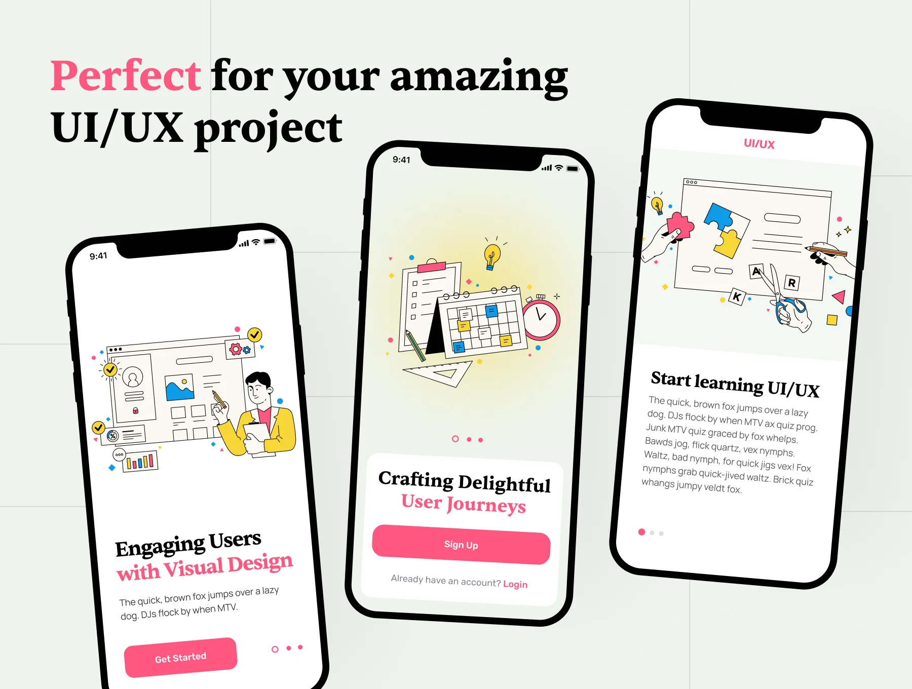 Interfacy - UI/UX Design Illustration Set 5