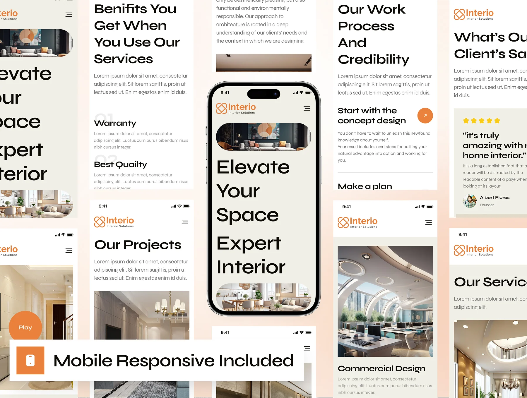 Interio - Interior Design Website Framer Template 9