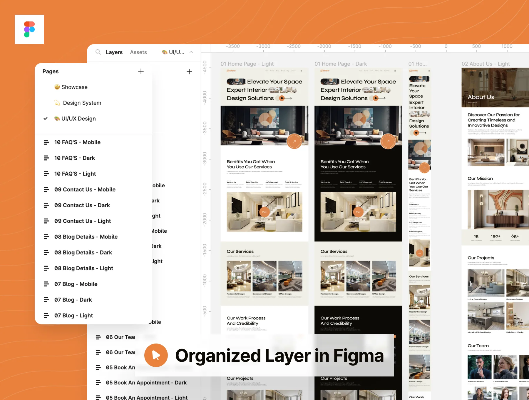 Interio - Interior Design Website UI Kit 4