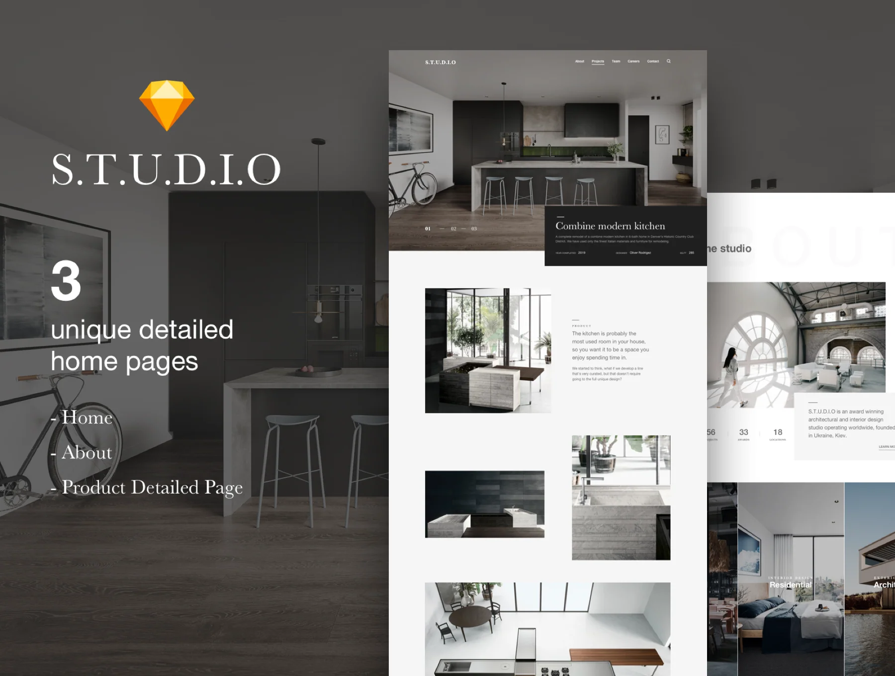 Interior & Architecture Web Template 2