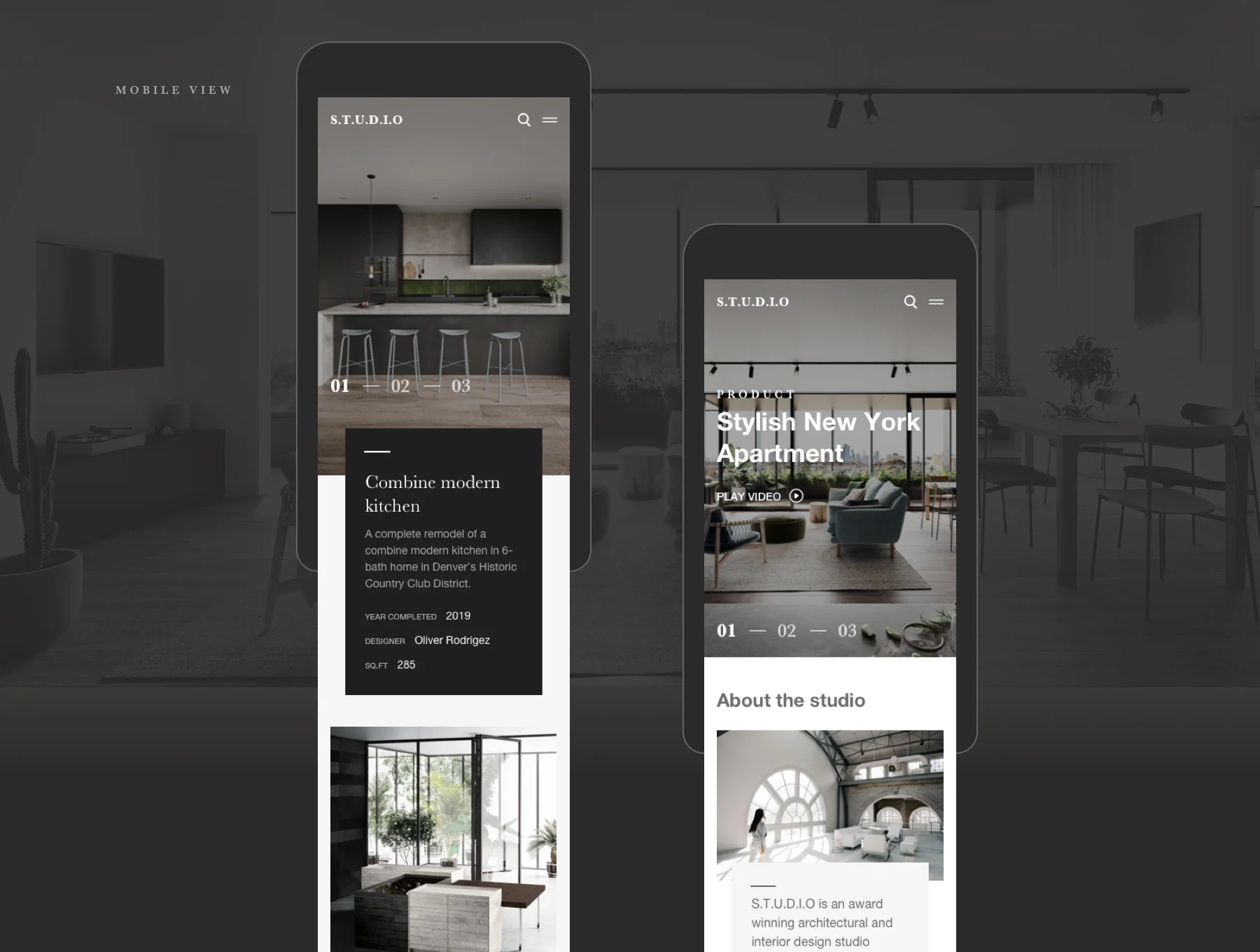 Interior & Architecture Web Template 4