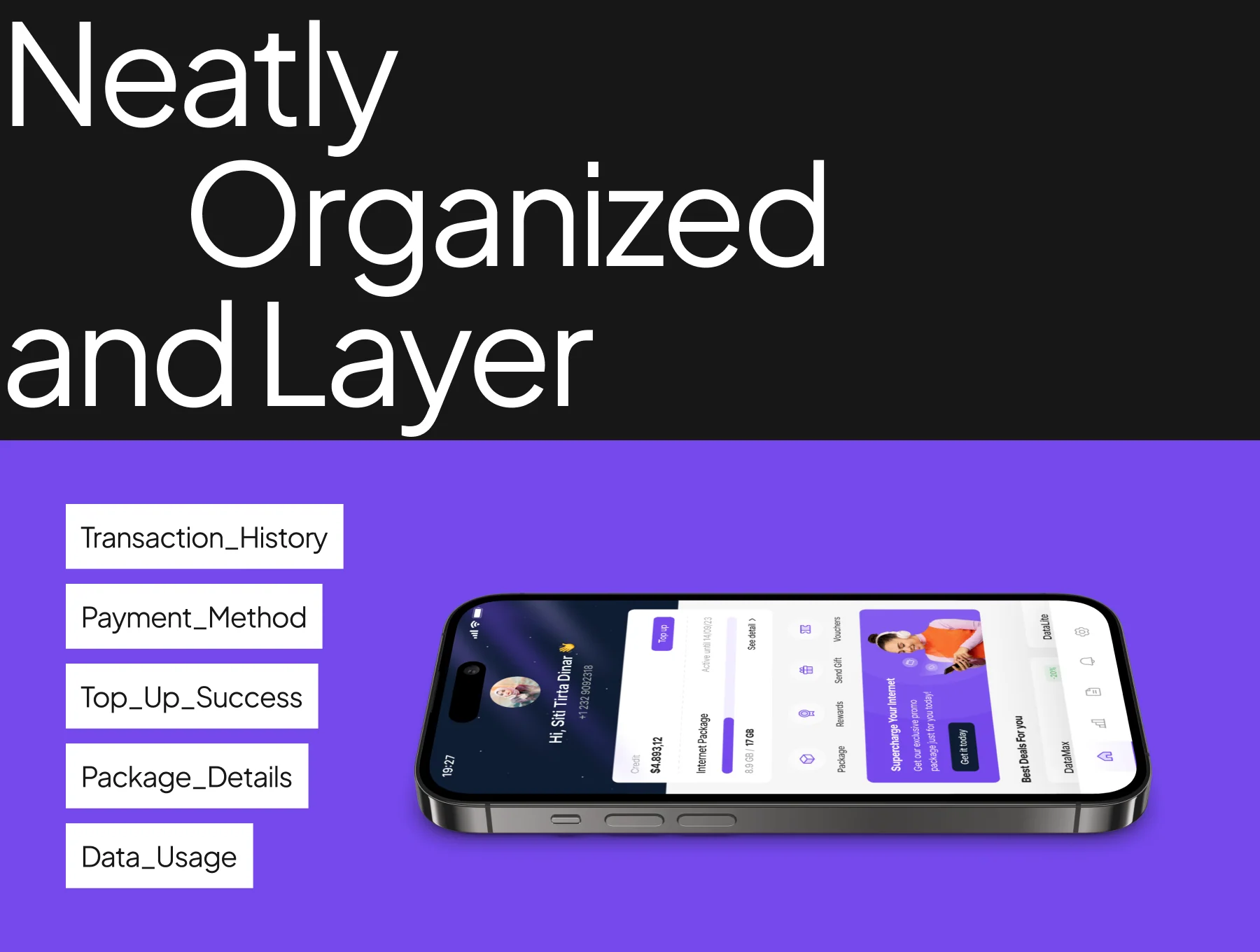 Internet Provider App UI Kit V1 4