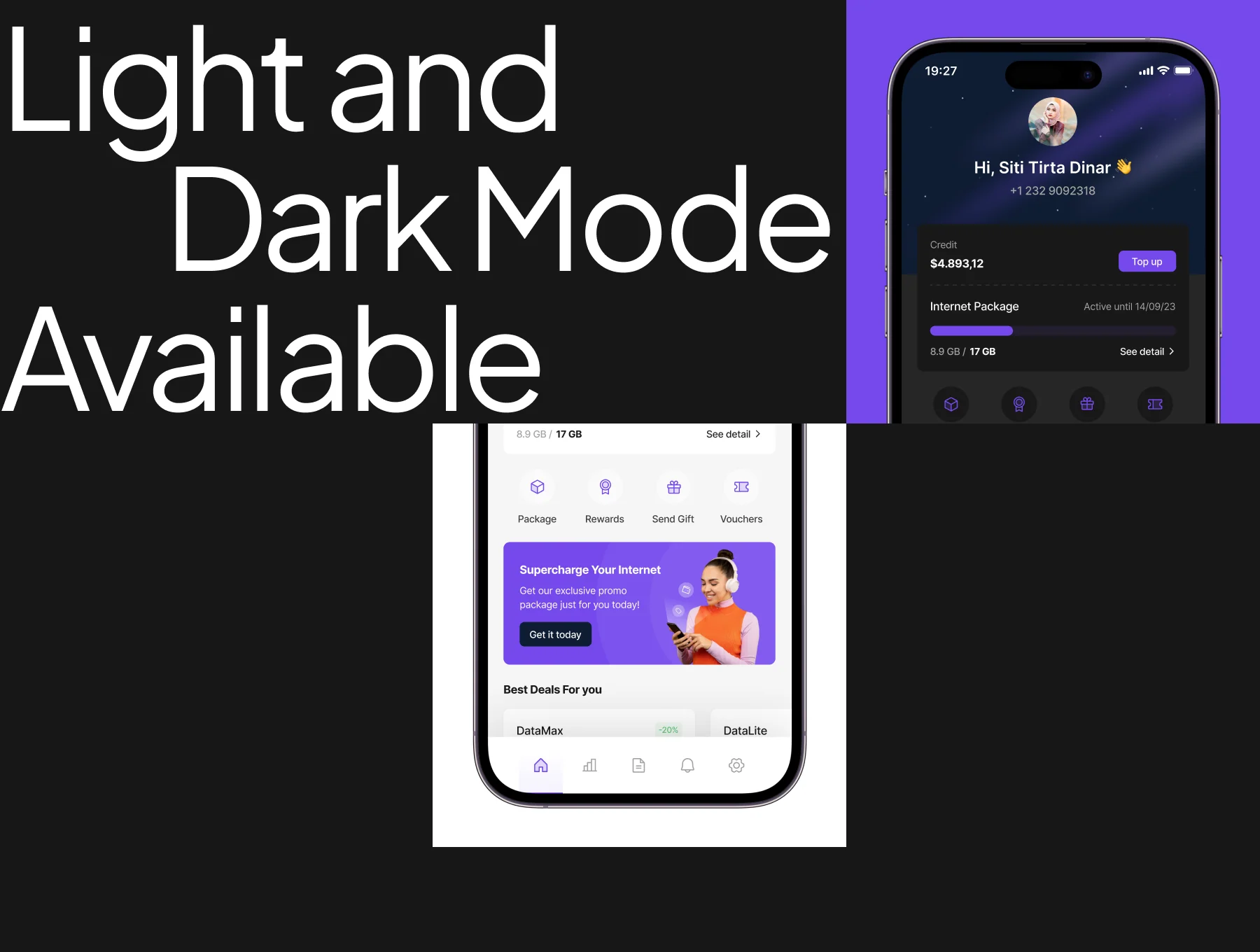 Internet Provider App UI Kit V1 5