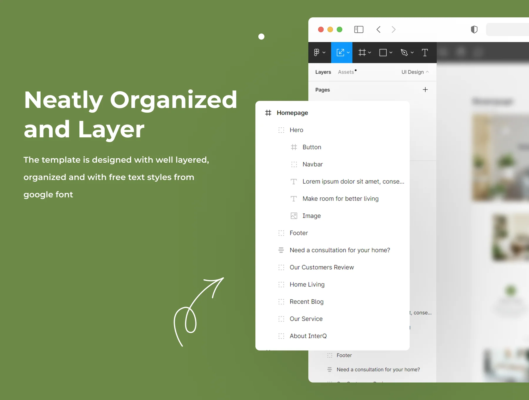 InterQ - Interior Web Templates 3