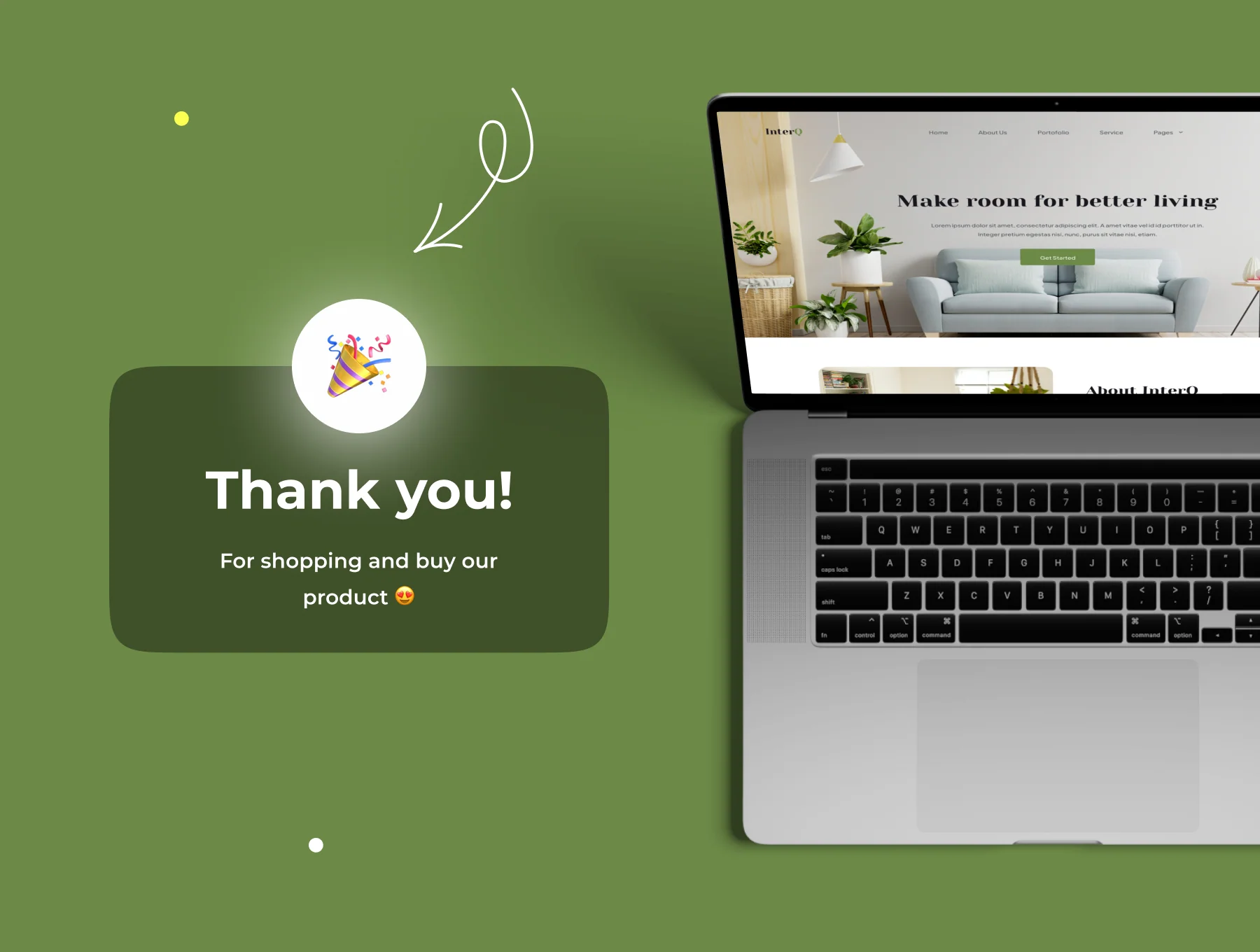InterQ - Interior Web Templates 8