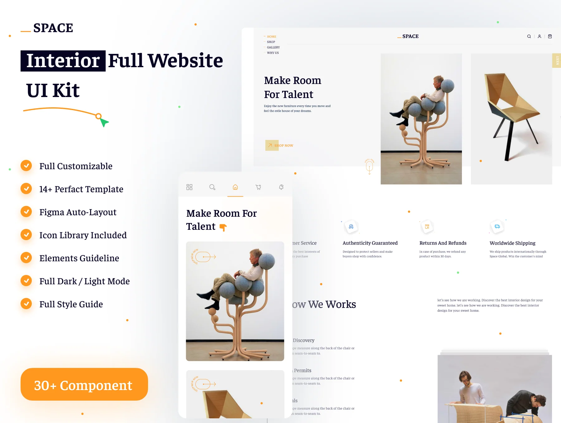 Intirior Architecture web ui kit