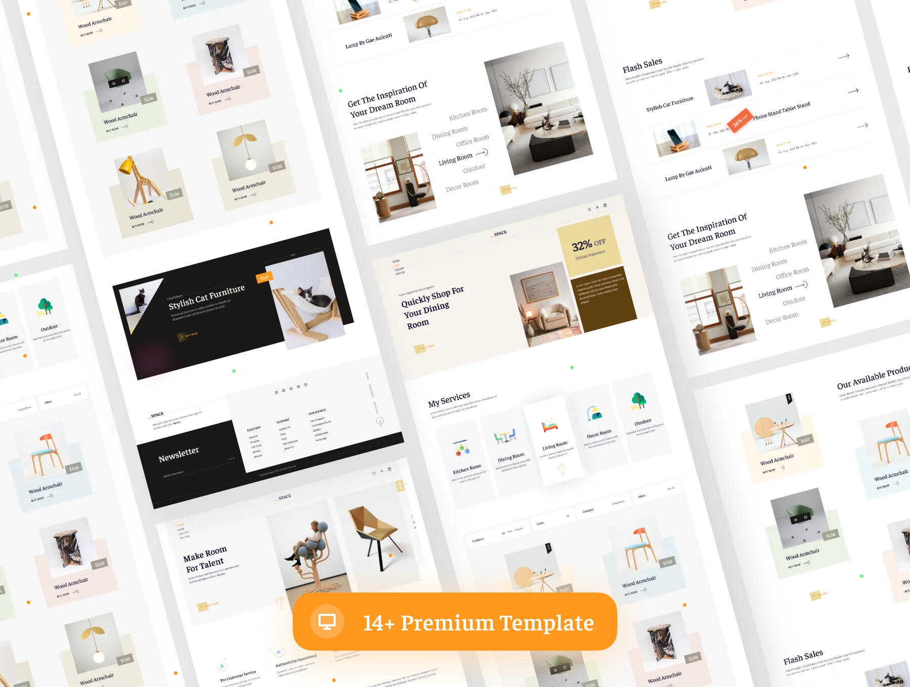 Intirior Architecture web ui kit 2