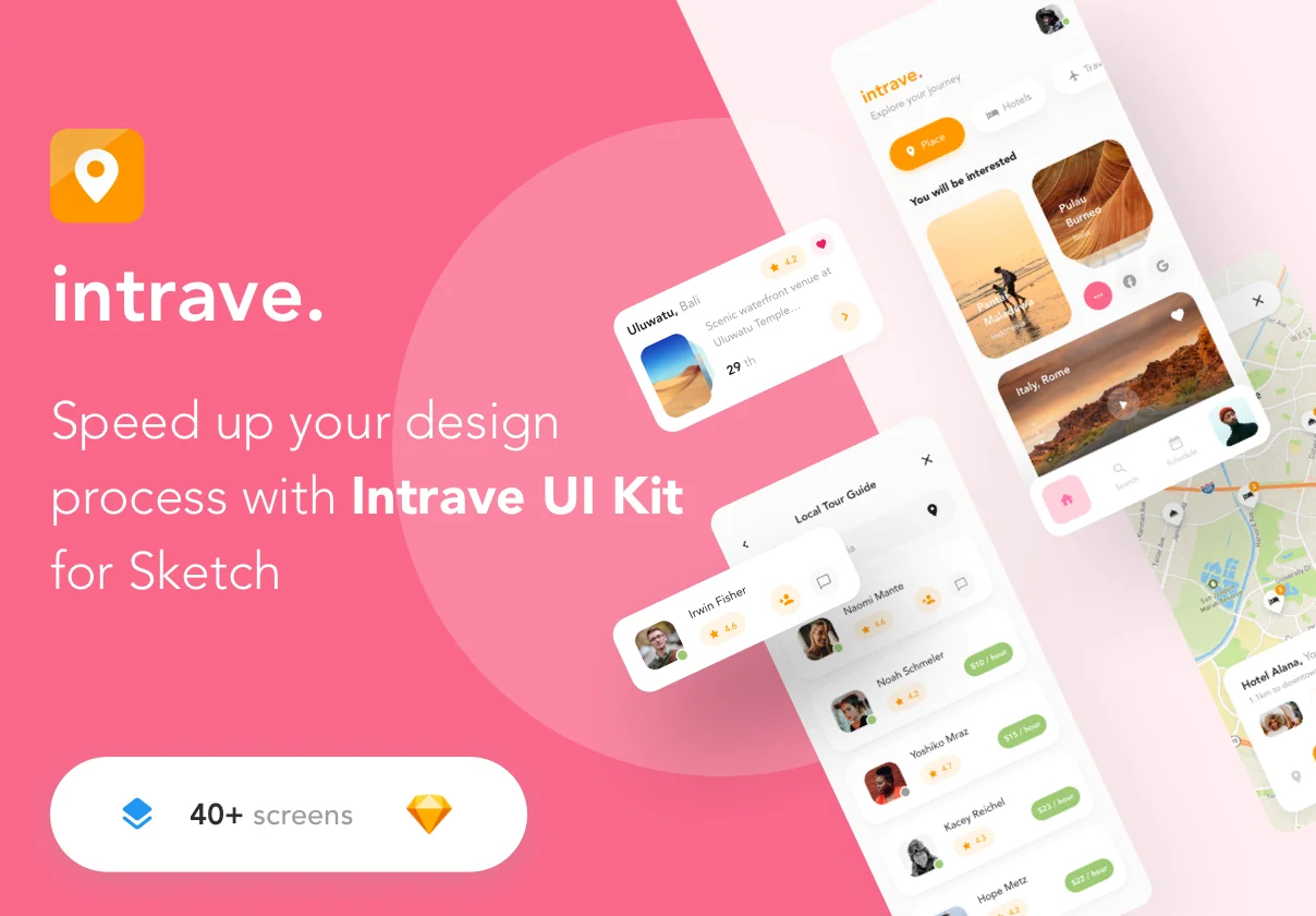Intrave App UI Kit