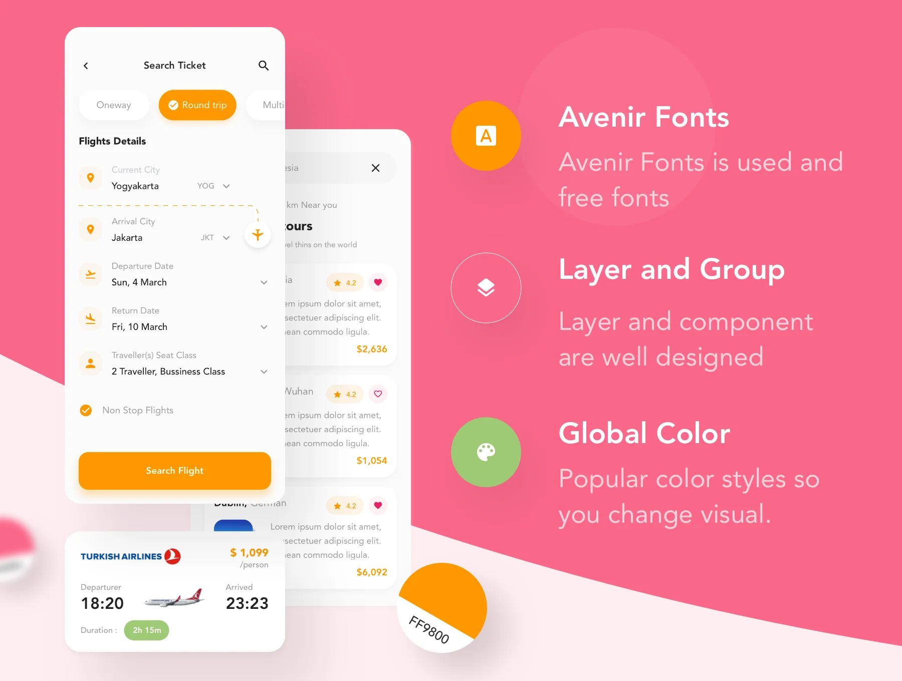 Intrave App UI Kit 3